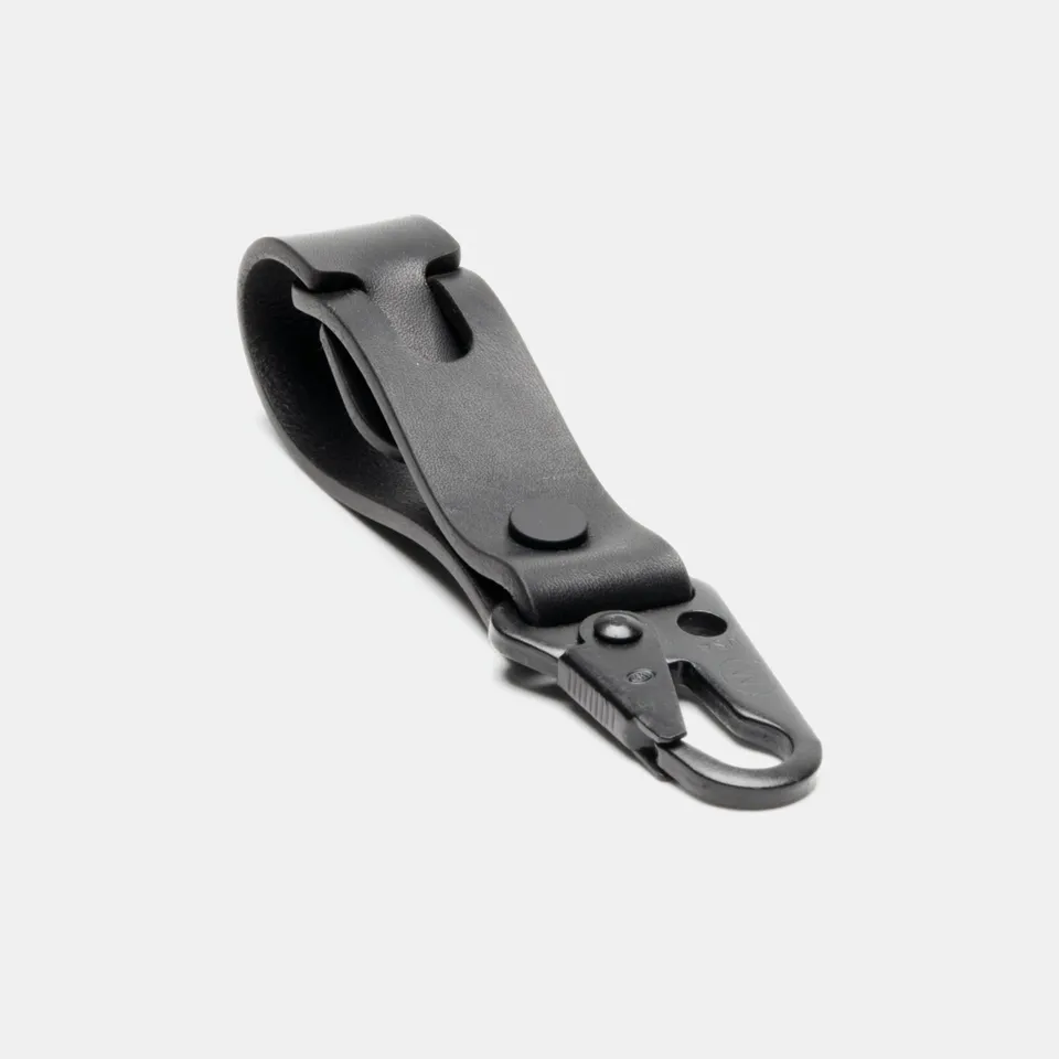 darksails-porte-cl-s-lanyard-cuir-noir-mousqueton image 1
