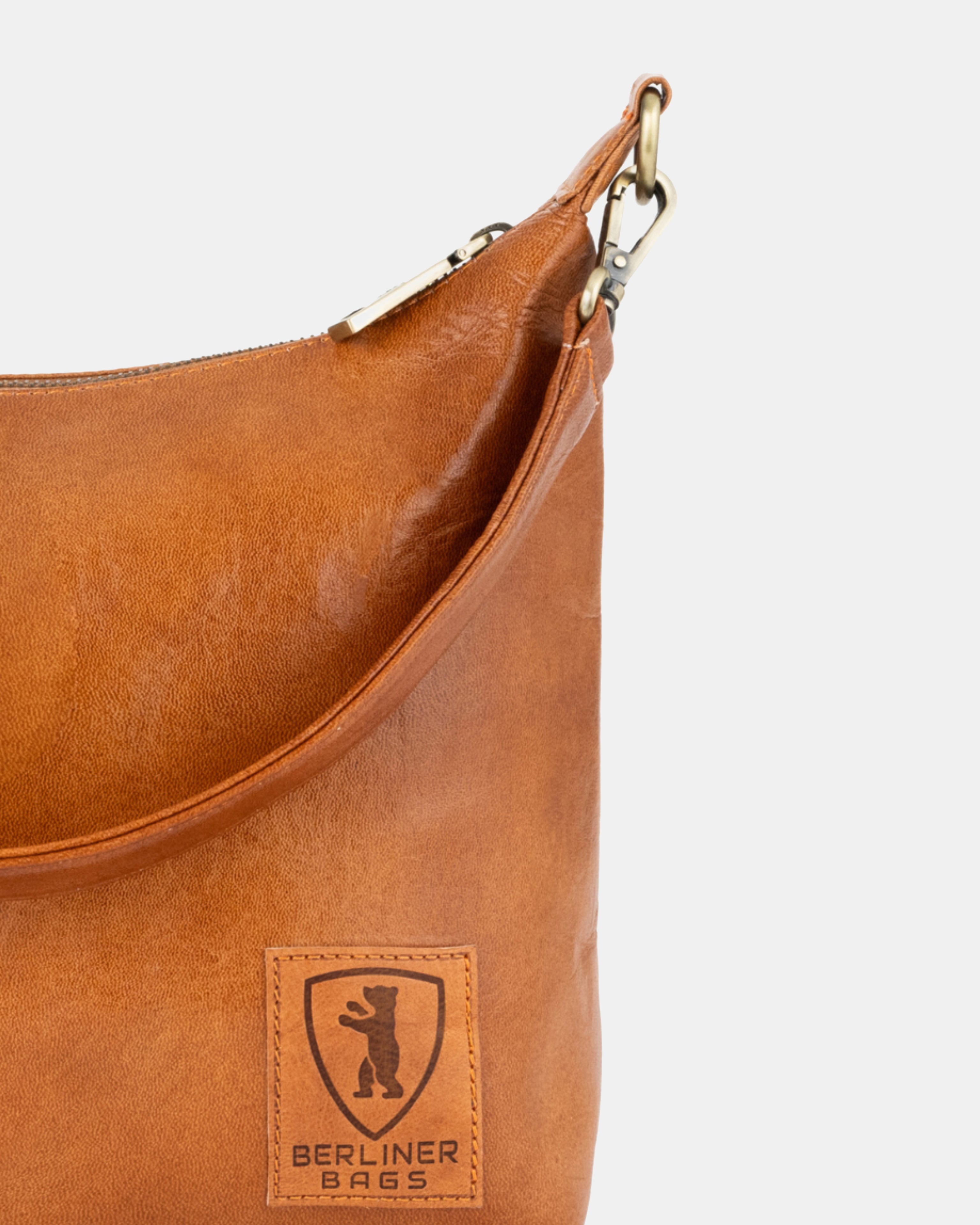 berliner-bags-bella-2-0-sac-paule-cuir-ch-vre-marron-vintage image 7