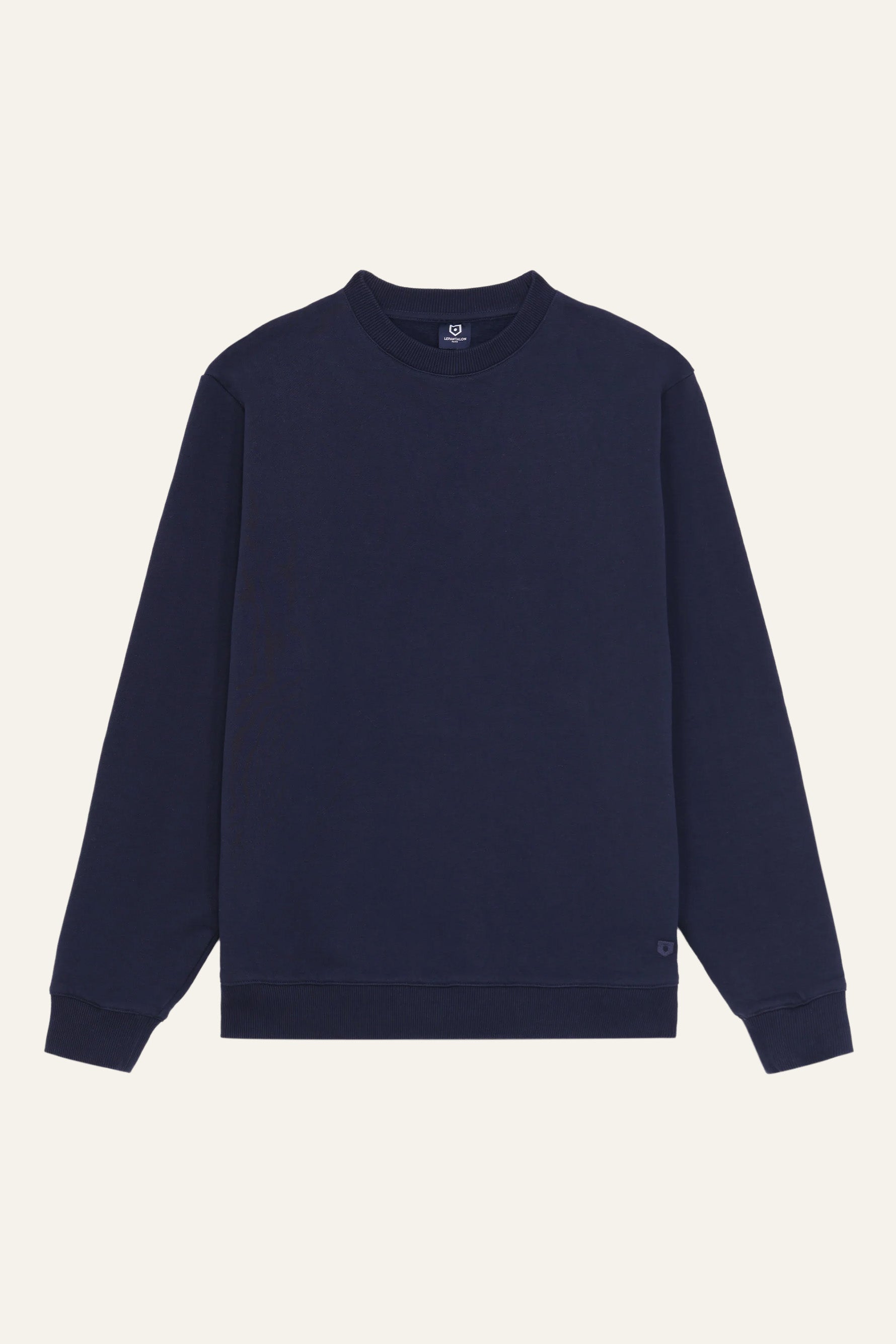 le-pantalon-sweat-bleu-marine-homme-coton-bio-320-g image 1