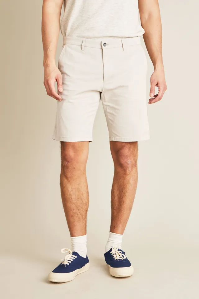 le-pantalon-bermuda-a-rien-beige-short-homme-coton-l-ger image 1