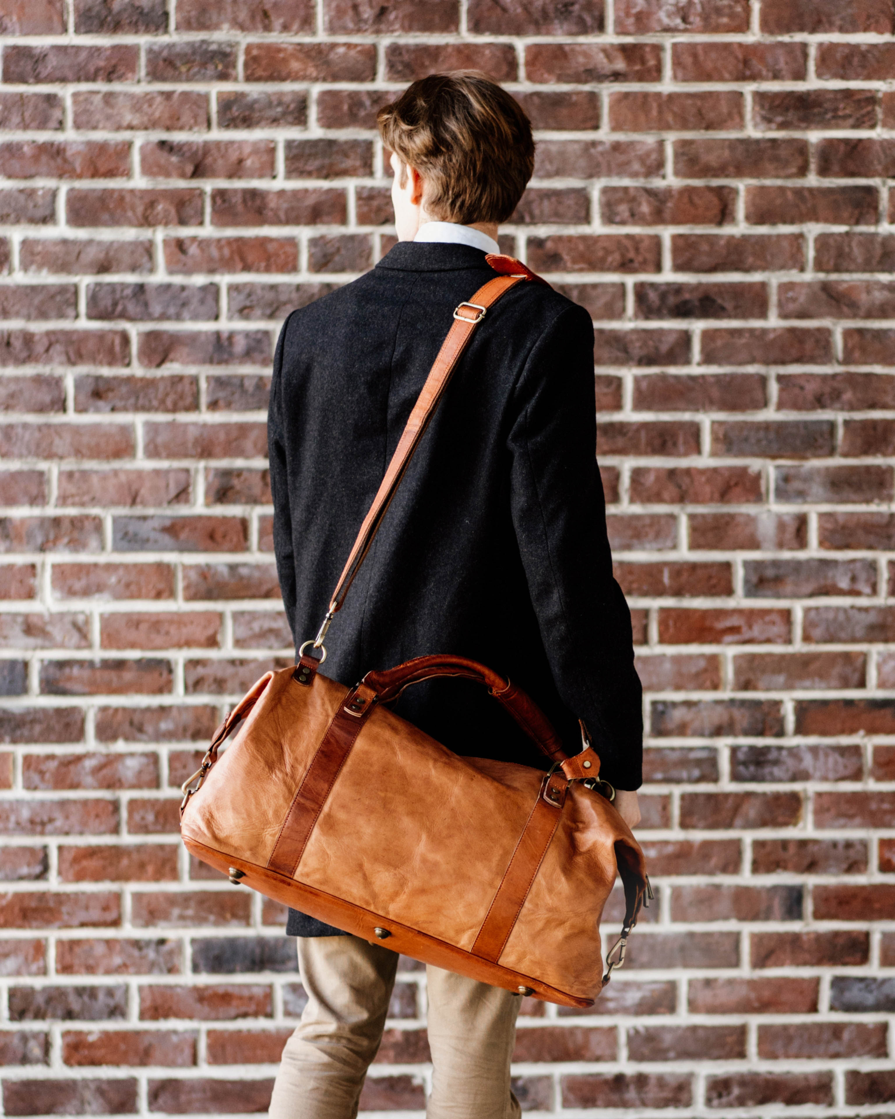 berliner-bags-m-nchen-sac-de-voyage-marron-vintage-cabine image 2