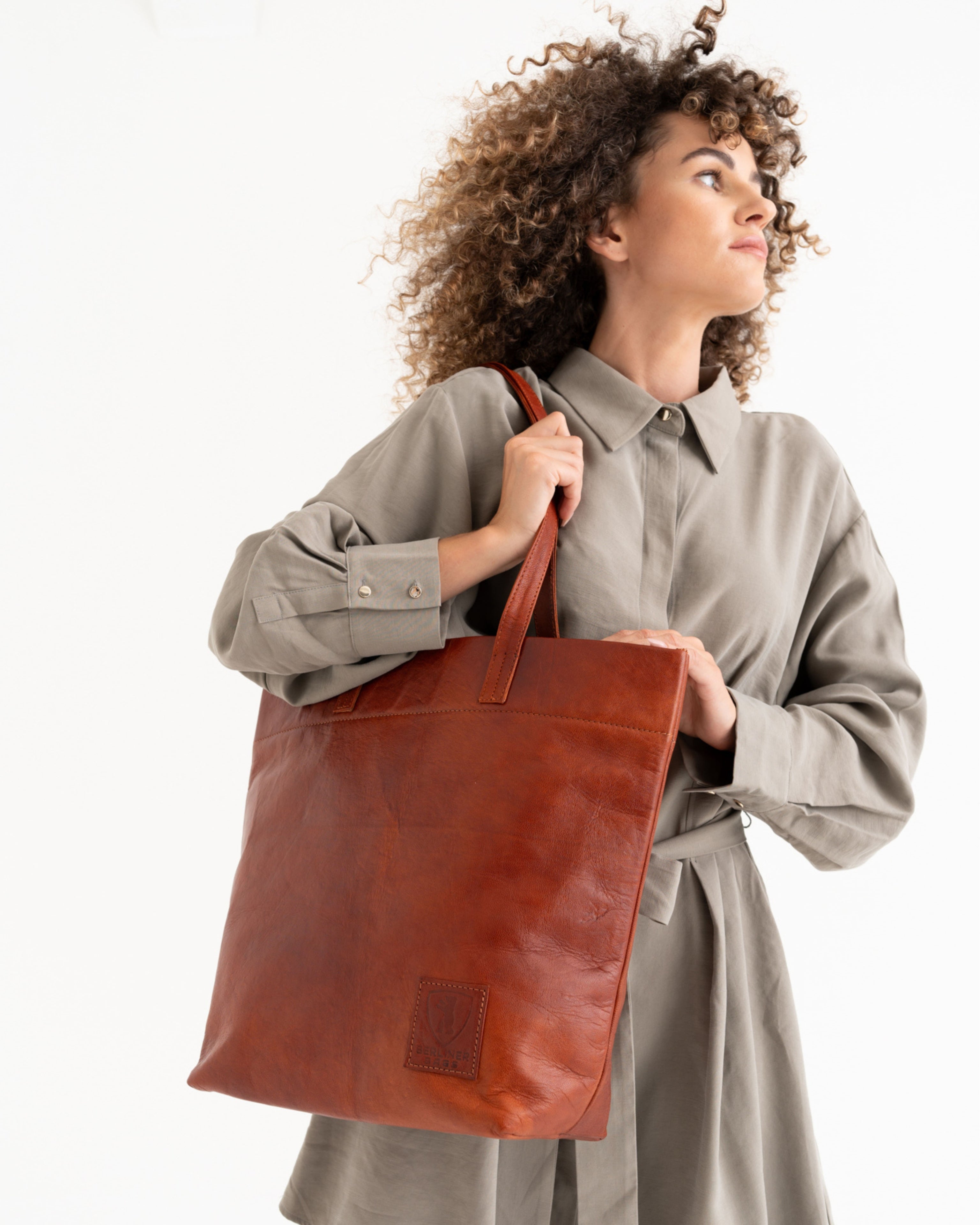 berliner-bags-cassie-sac-main-marron-vintage-cuir image 7