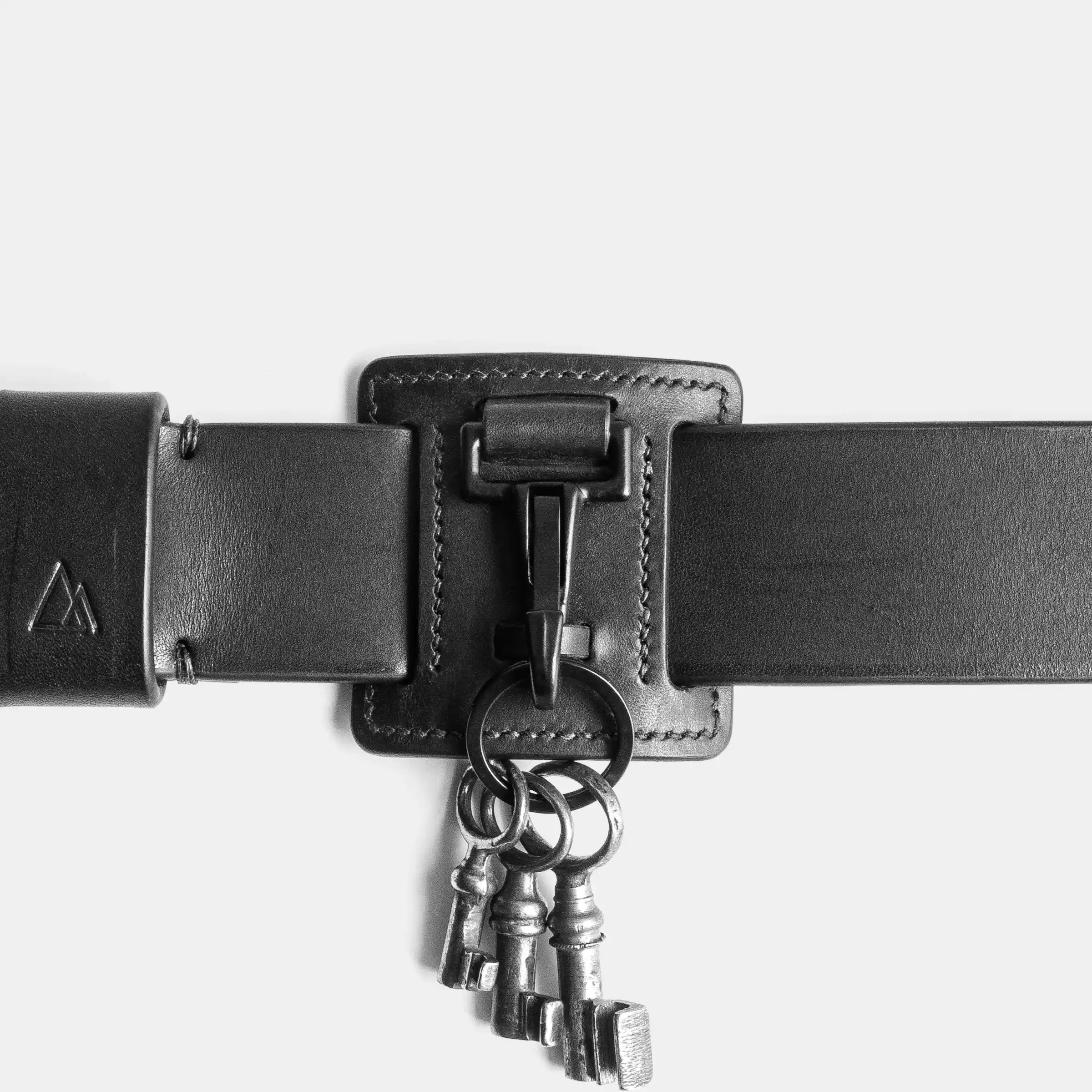 darksails-porte-cl-s-porte-cl-s-cuir-noir-ceinture image 4