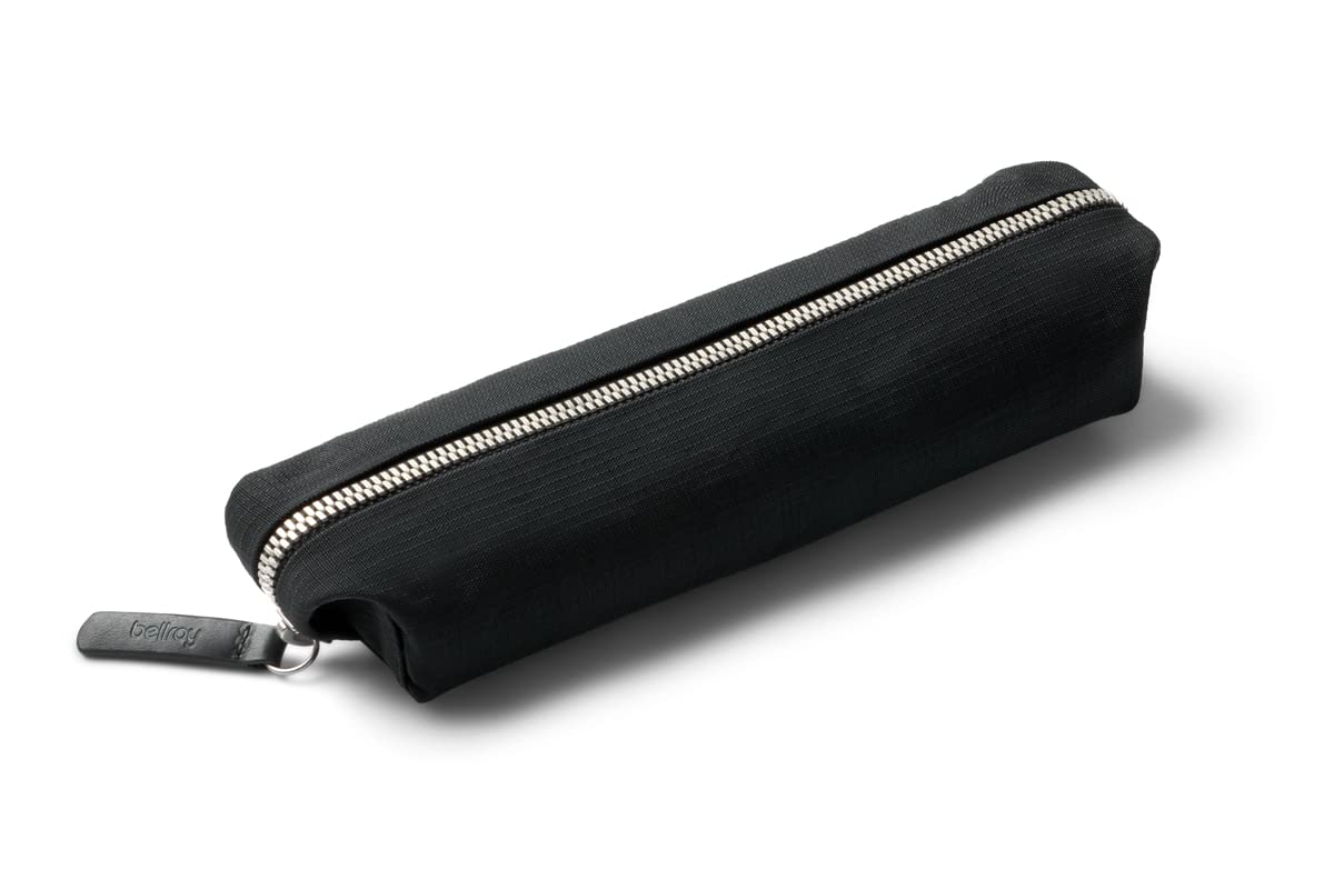 bellroy-pencil-case-trousse-stylos-bronze-tissu-cuir-vide-poche image 8
