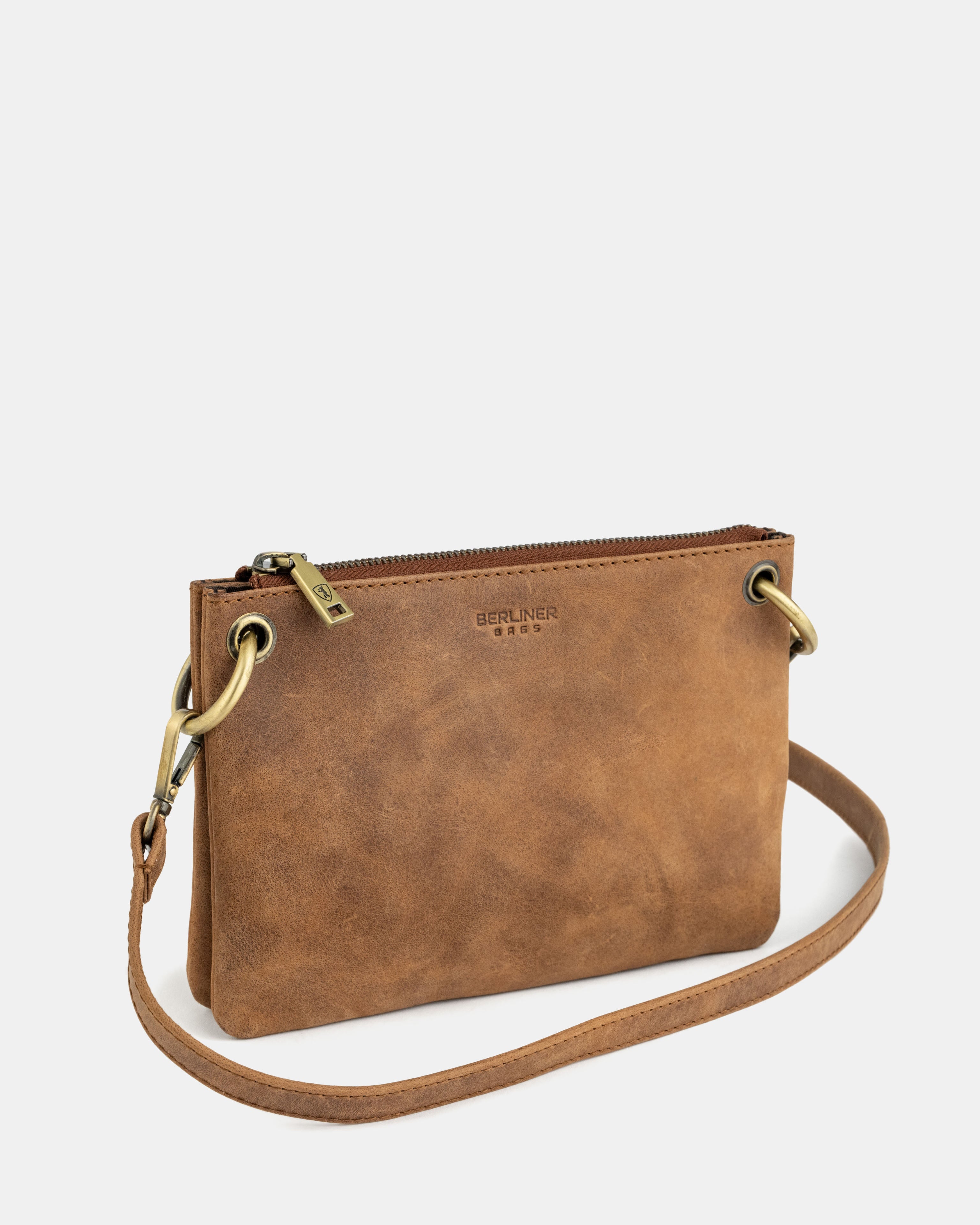 berliner-bags-nice-sac-cuir-camel-soir-e-clutch image 3