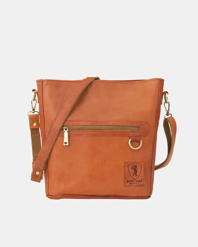 berliner-bags-siena-vintage-sac-paule-marron-vintage image 1