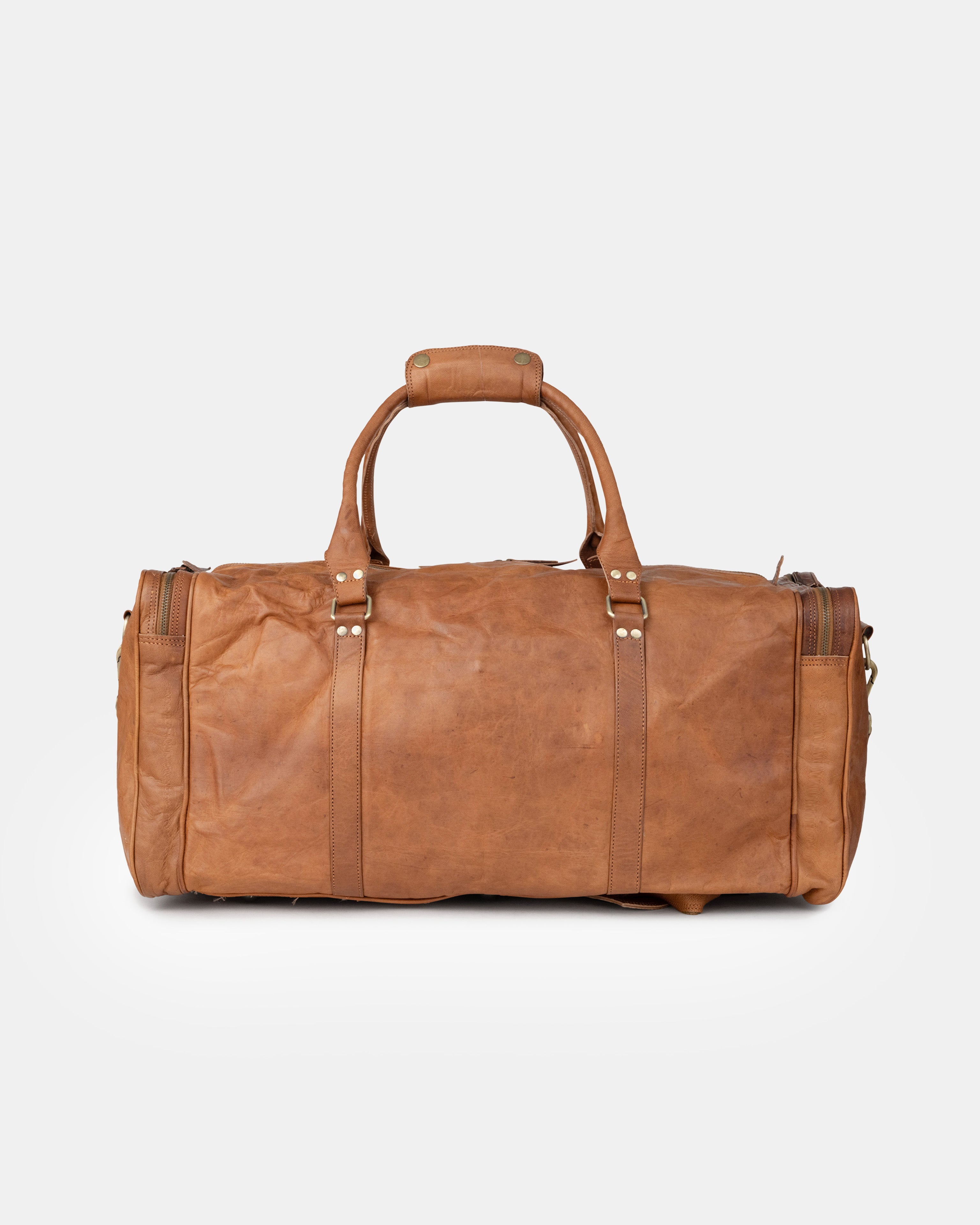 berliner-bags-new-york-sac-voyage-marron-vintage-l image 4