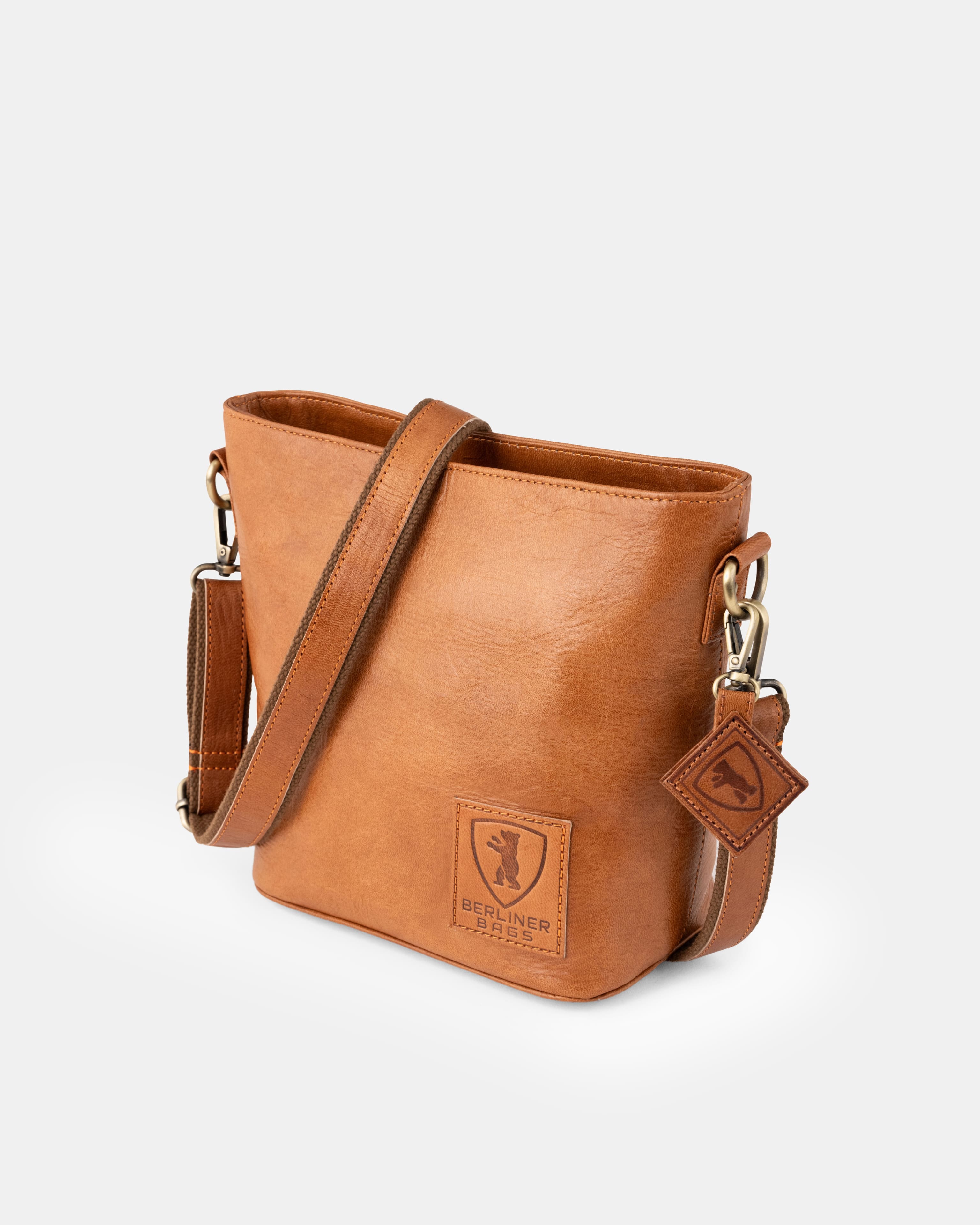 berliner-bags-madison-sac-seau-marron-vintage-cuir image 3