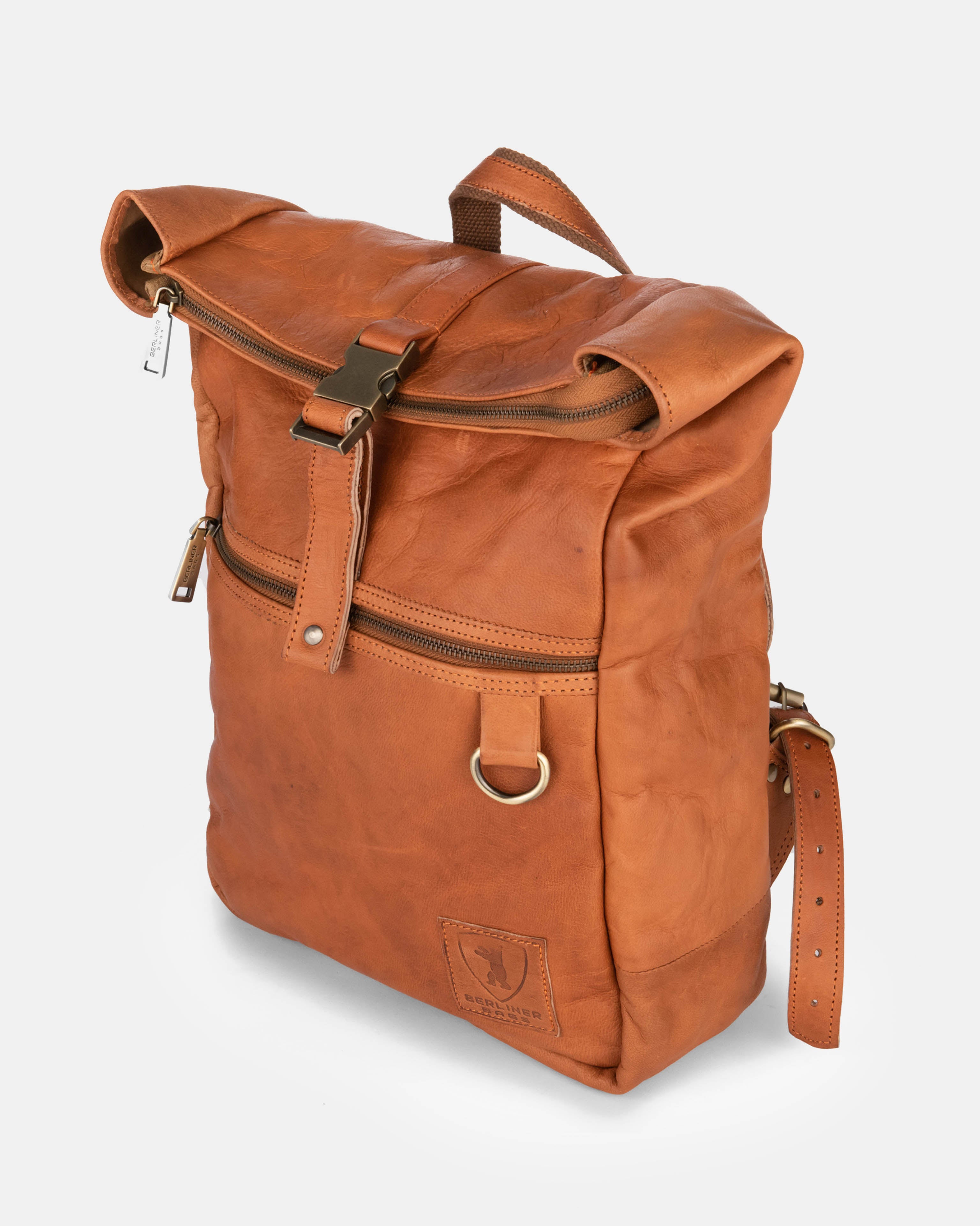 berliner-bags-utrecht-m-sac-dos-cuir-vintage image 3