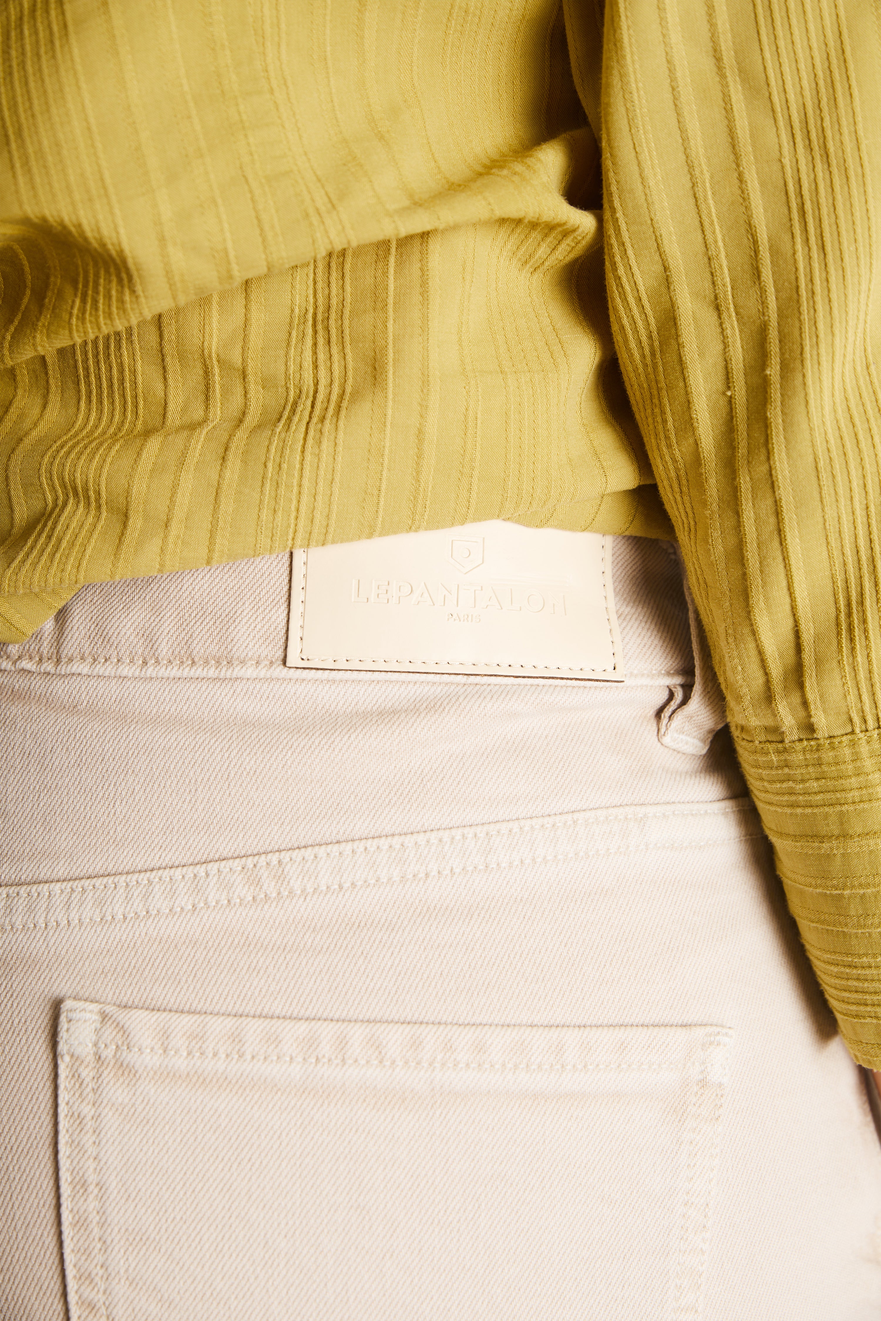 le-pantalon-jean-wideleg-sable-femme-taille-haute-large image 7