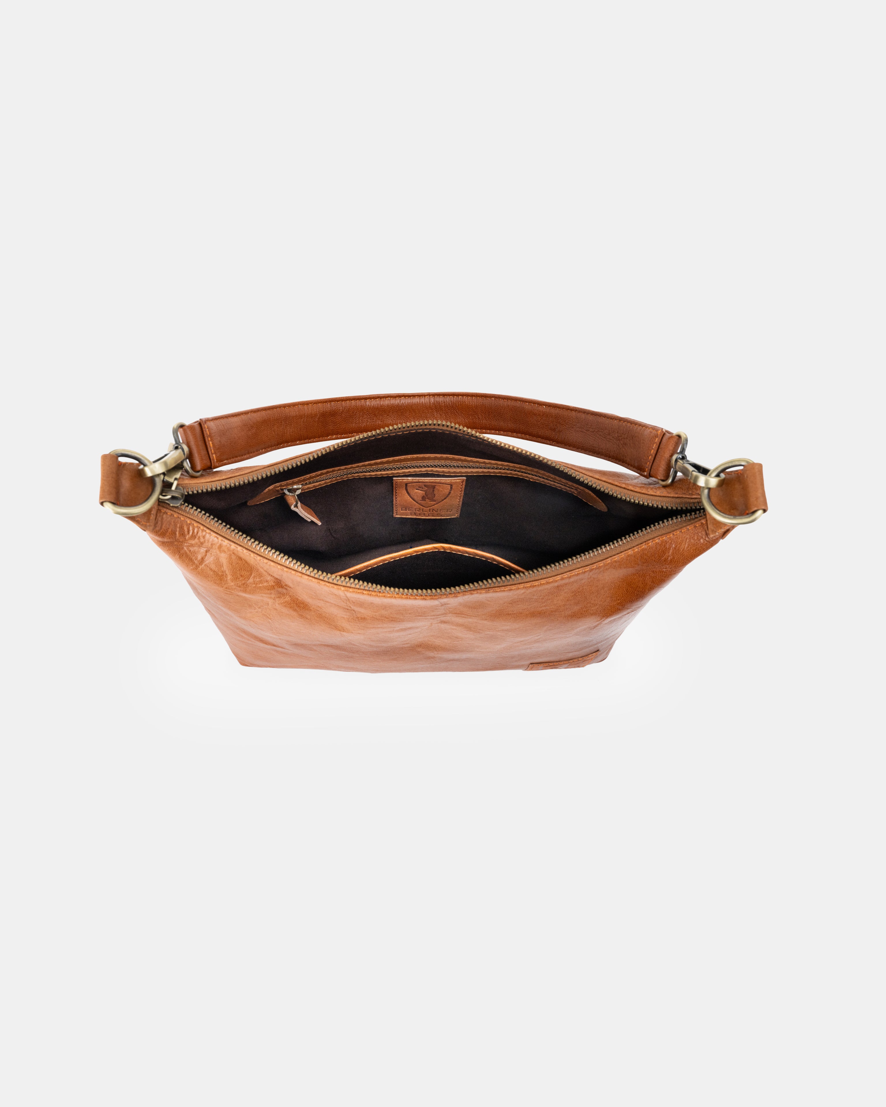 berliner-bags-bella-2-0-sac-paule-cuir-ch-vre-marron-vintage image 4
