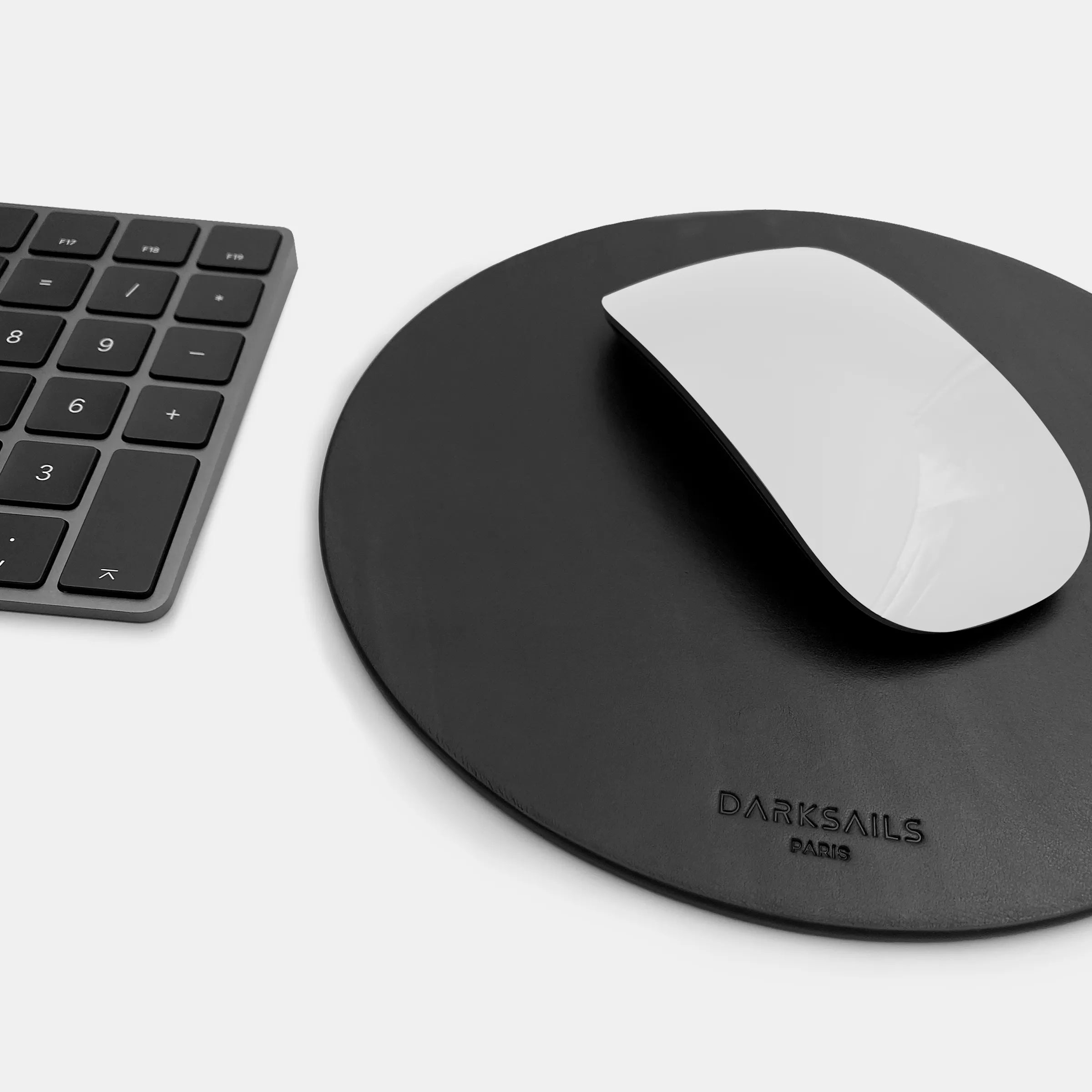 darksails-bureau-tapis-de-souris-rond-cuir-noir-3-mm image 5