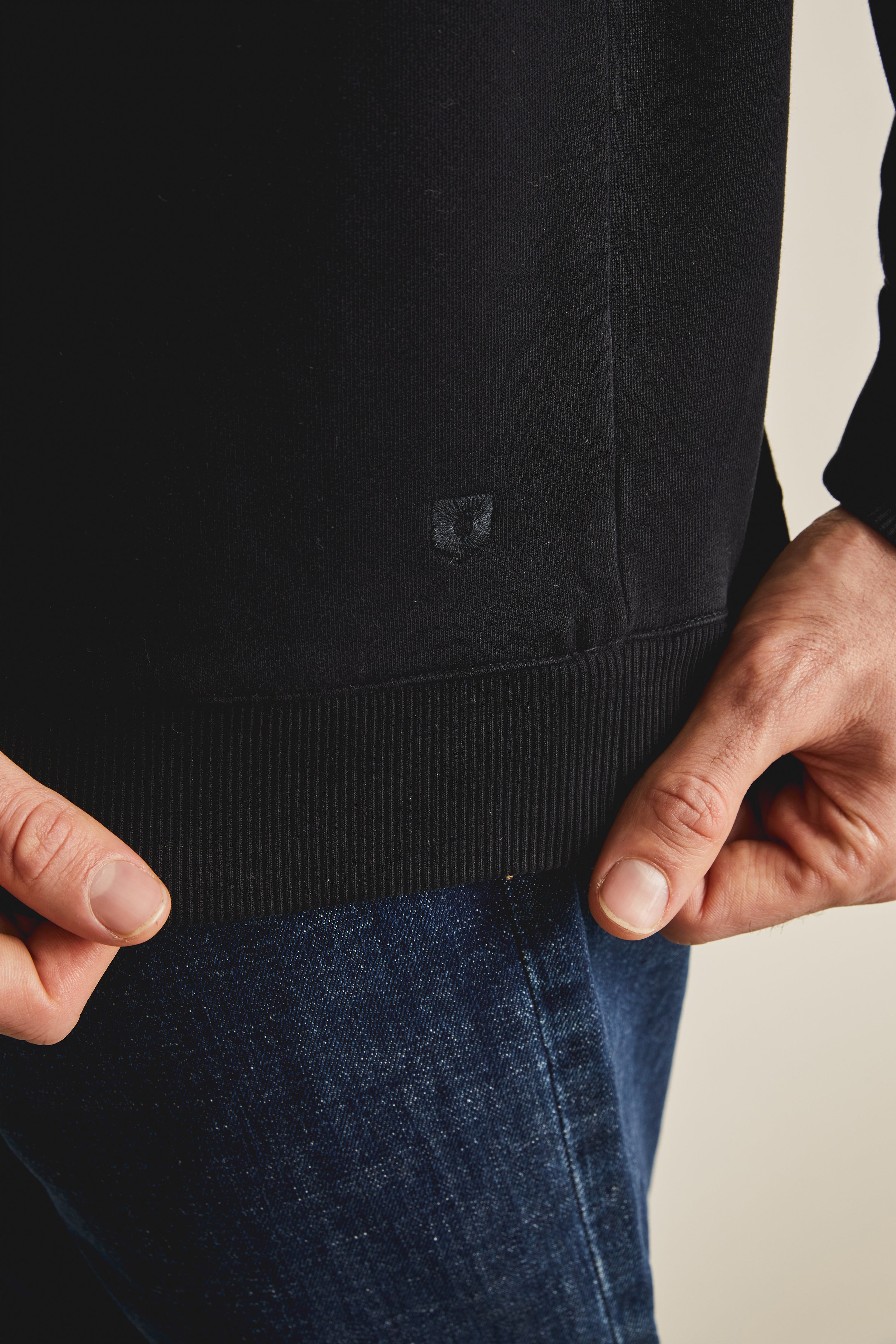 le-pantalon-sweats-homme-sweat-noir-coton-bio-pais image 3