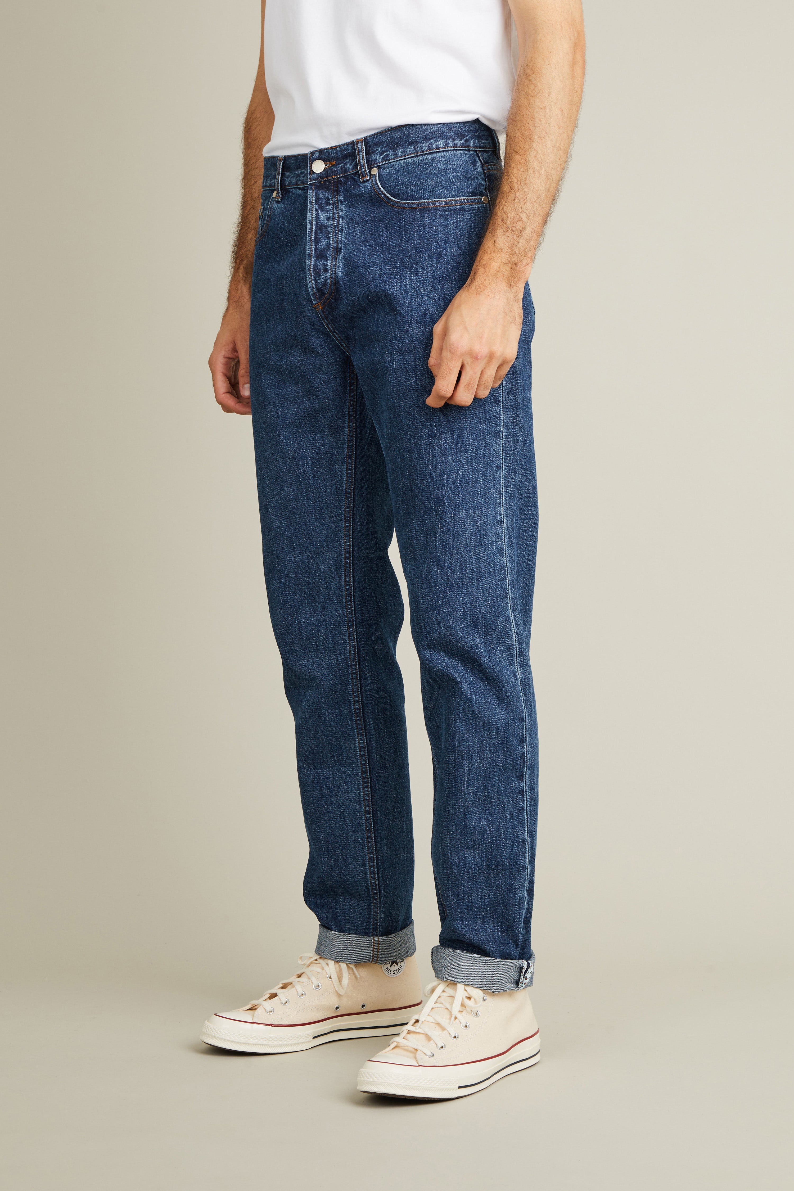 le-pantalon-jean-droit-bleu-stone-100-coton-bio-gots image 6
