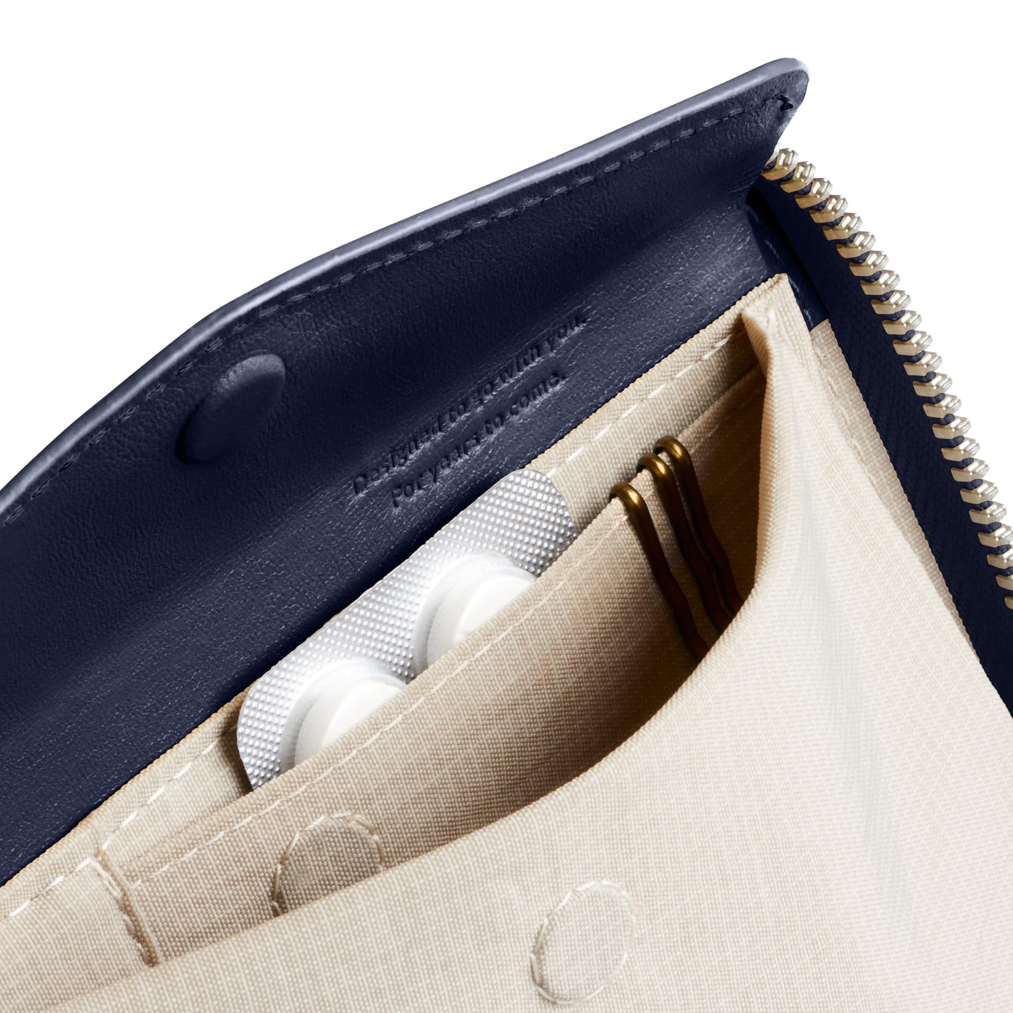 bellroy-folio-wallet-portefeuille-cuir-bleu-marine-xl-8-cartes image 3