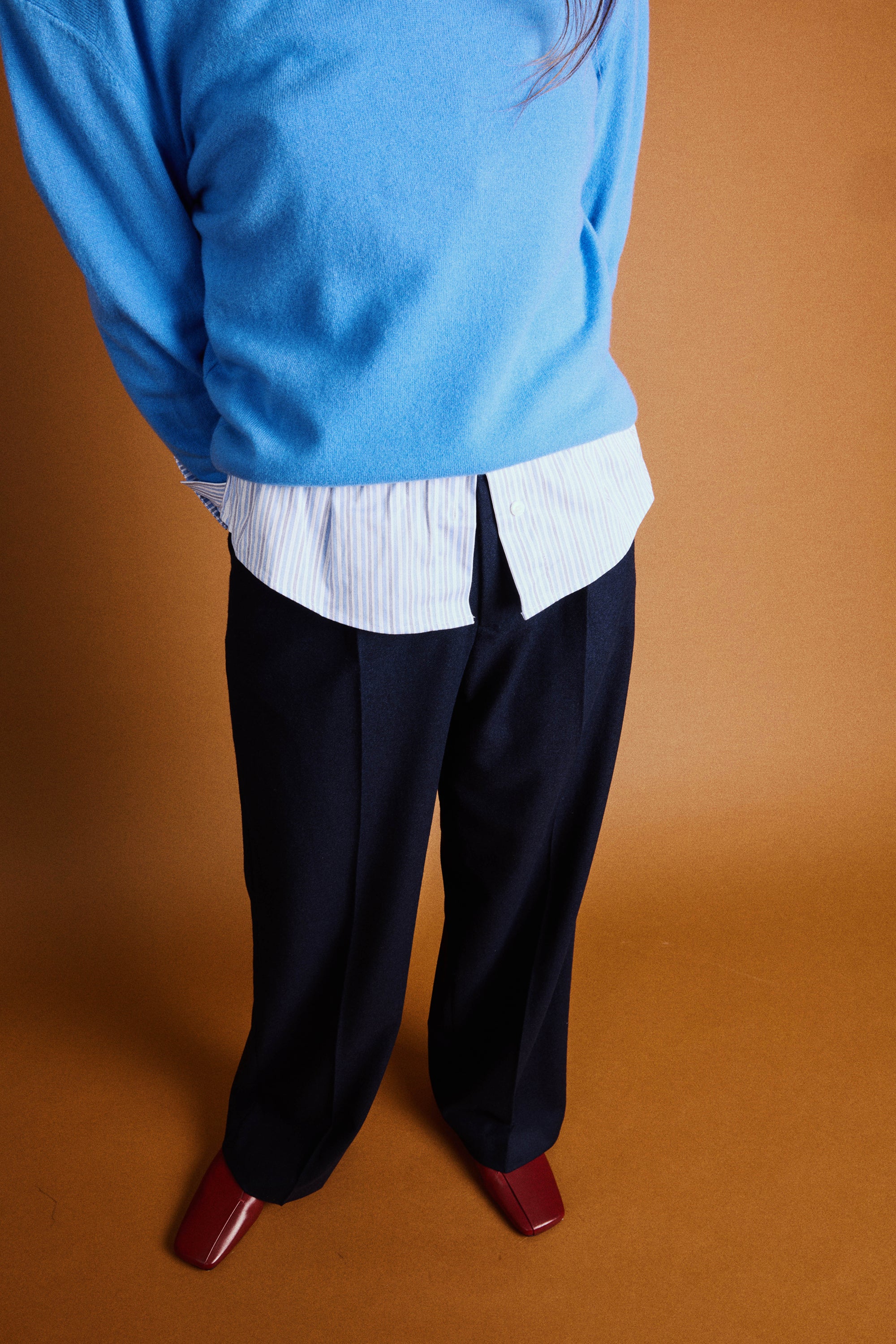 le-pantalon-palazzo-fm-lpwf-2-pantalon-flanelle-bleu-marine-laine image 8