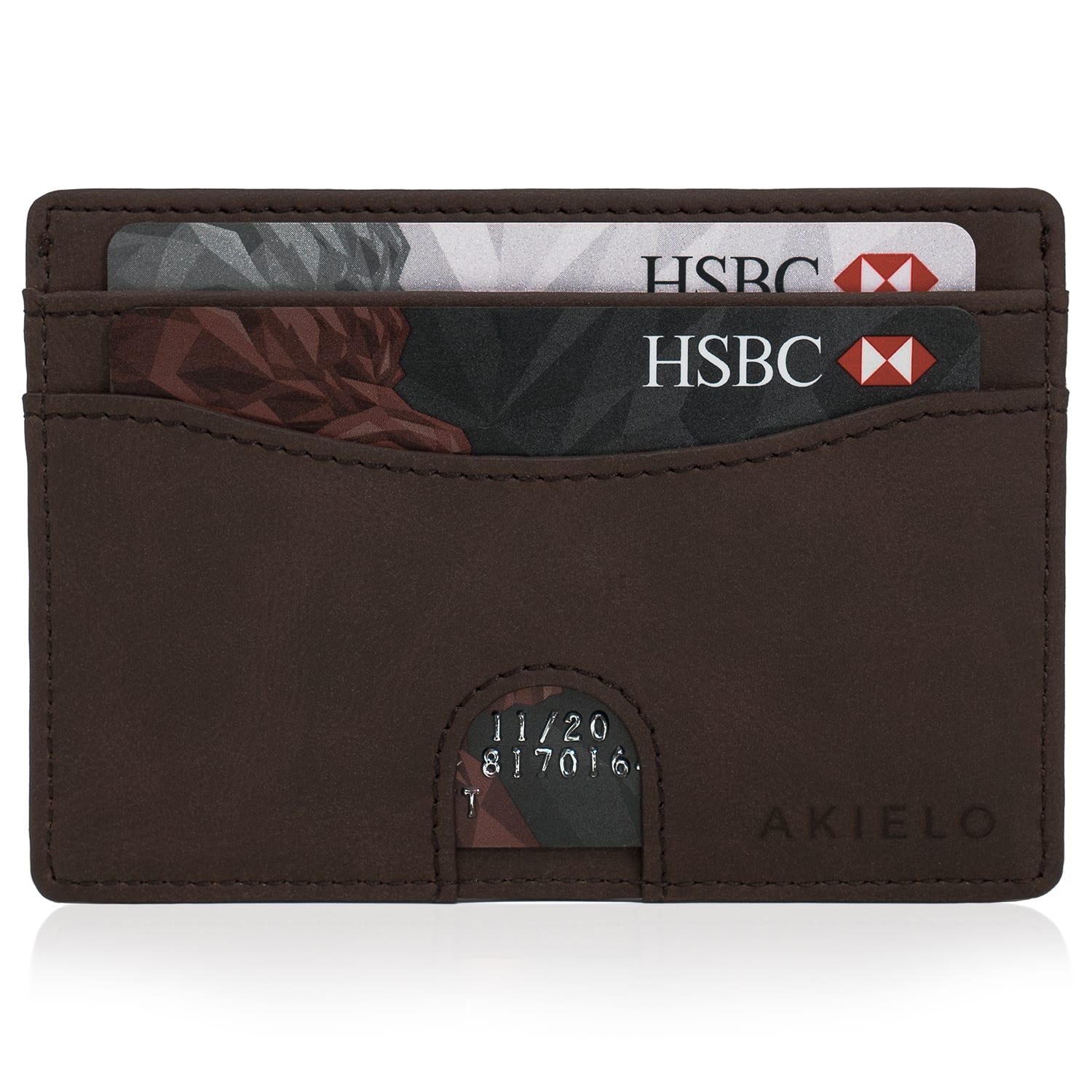 akielo-echo-collection-dark-mocha-portefeuille-cuir-homme-marron image 1