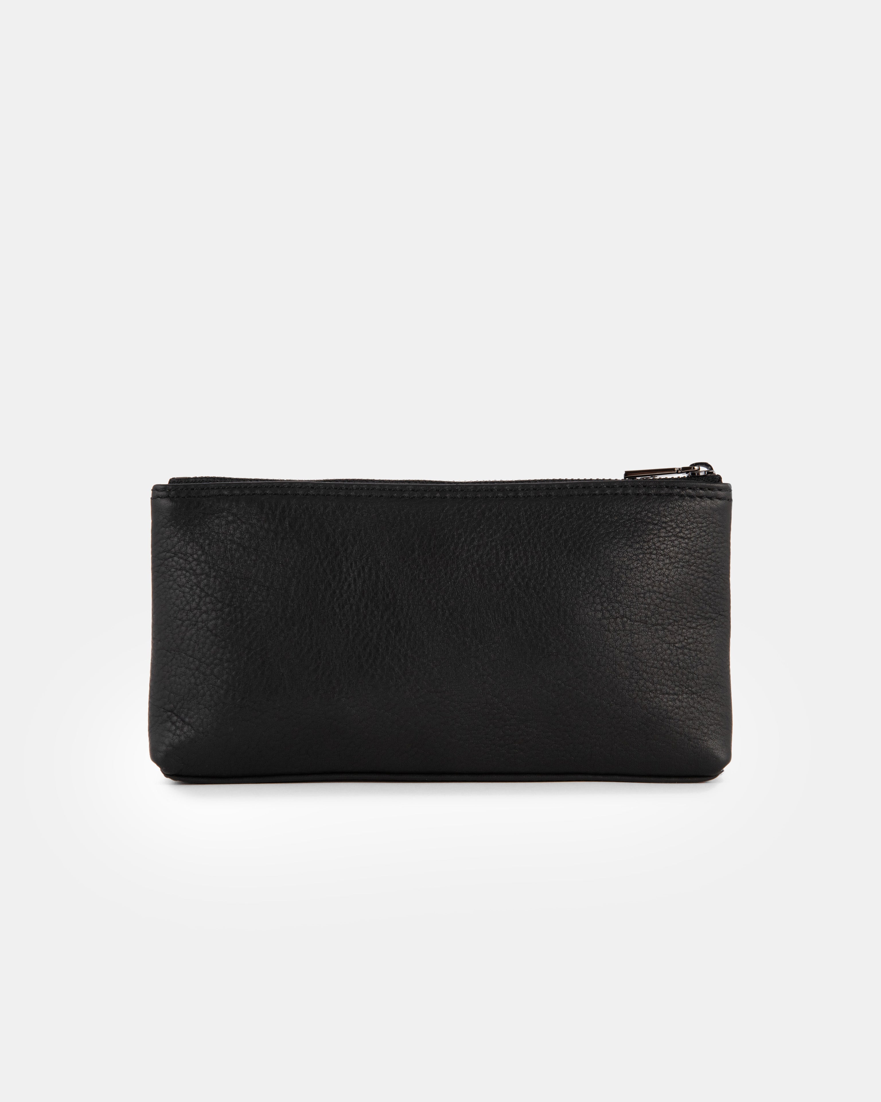 berliner-bags-anna-xs-mini-trousse-cuir-noir-coton image 4