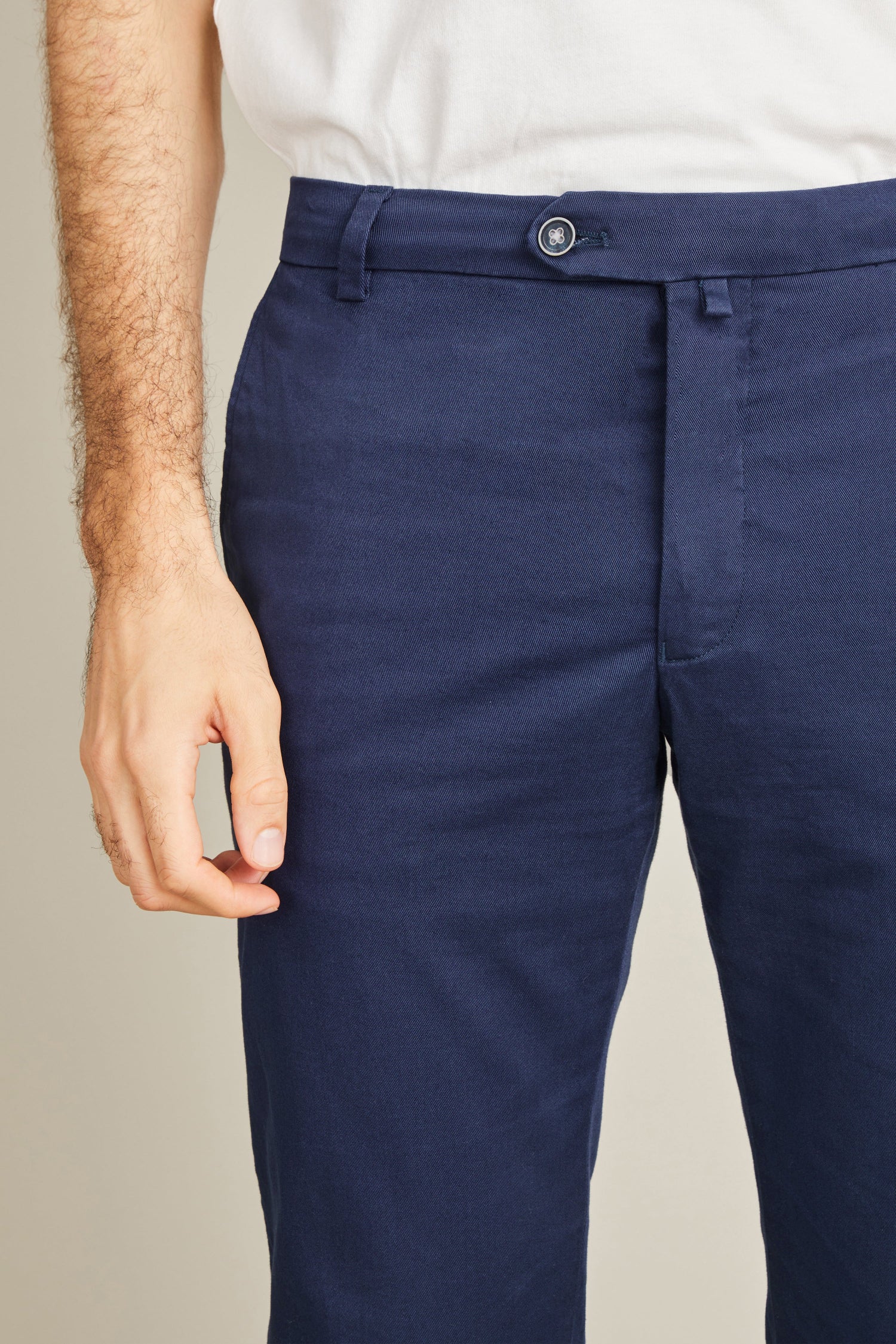 le-pantalon-chino-fm-lpc-24-pantalon-homme-bleu-roi-coton image 3