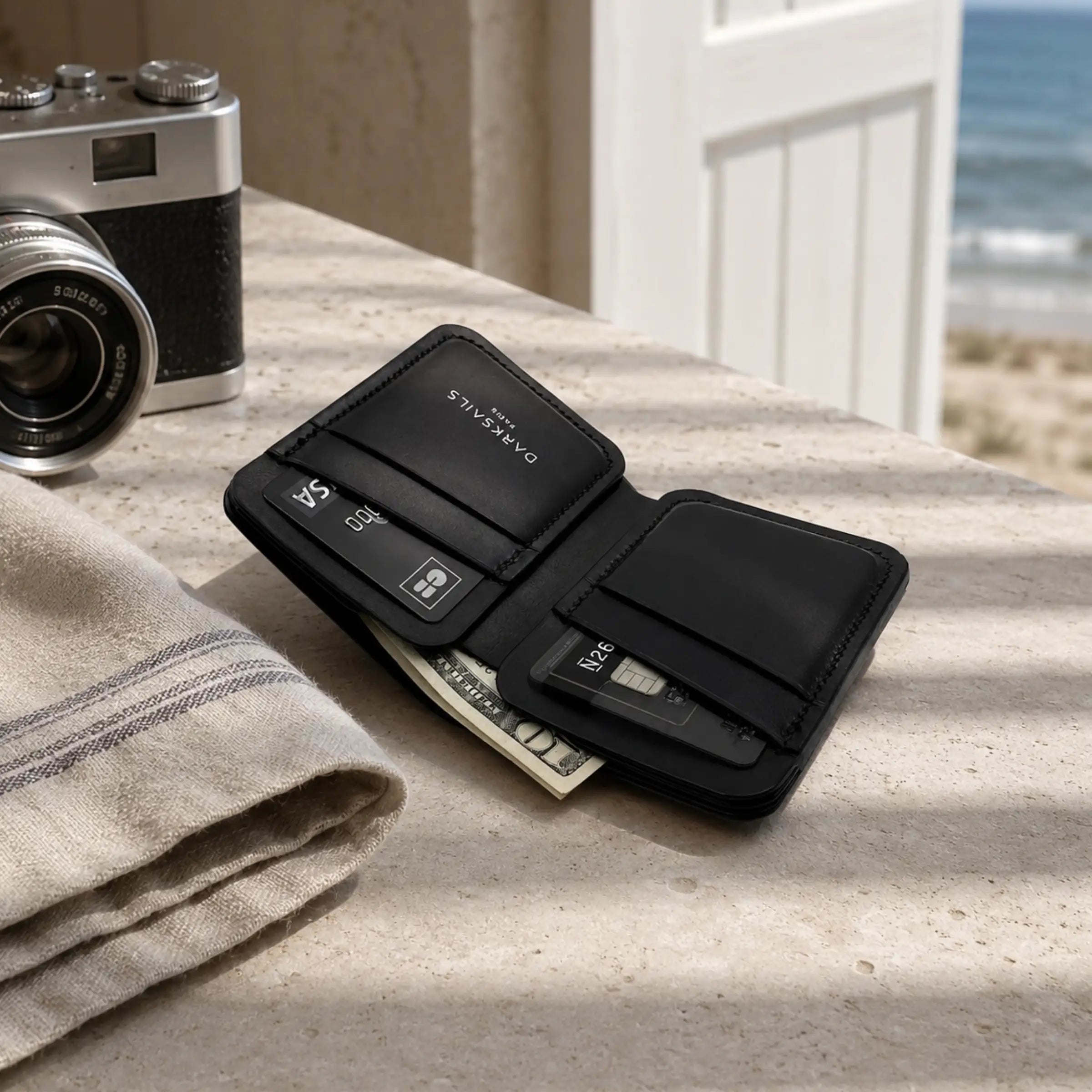 darksails-portefeuilles-classiques-portefeuille-compact-cuir-noir image 6