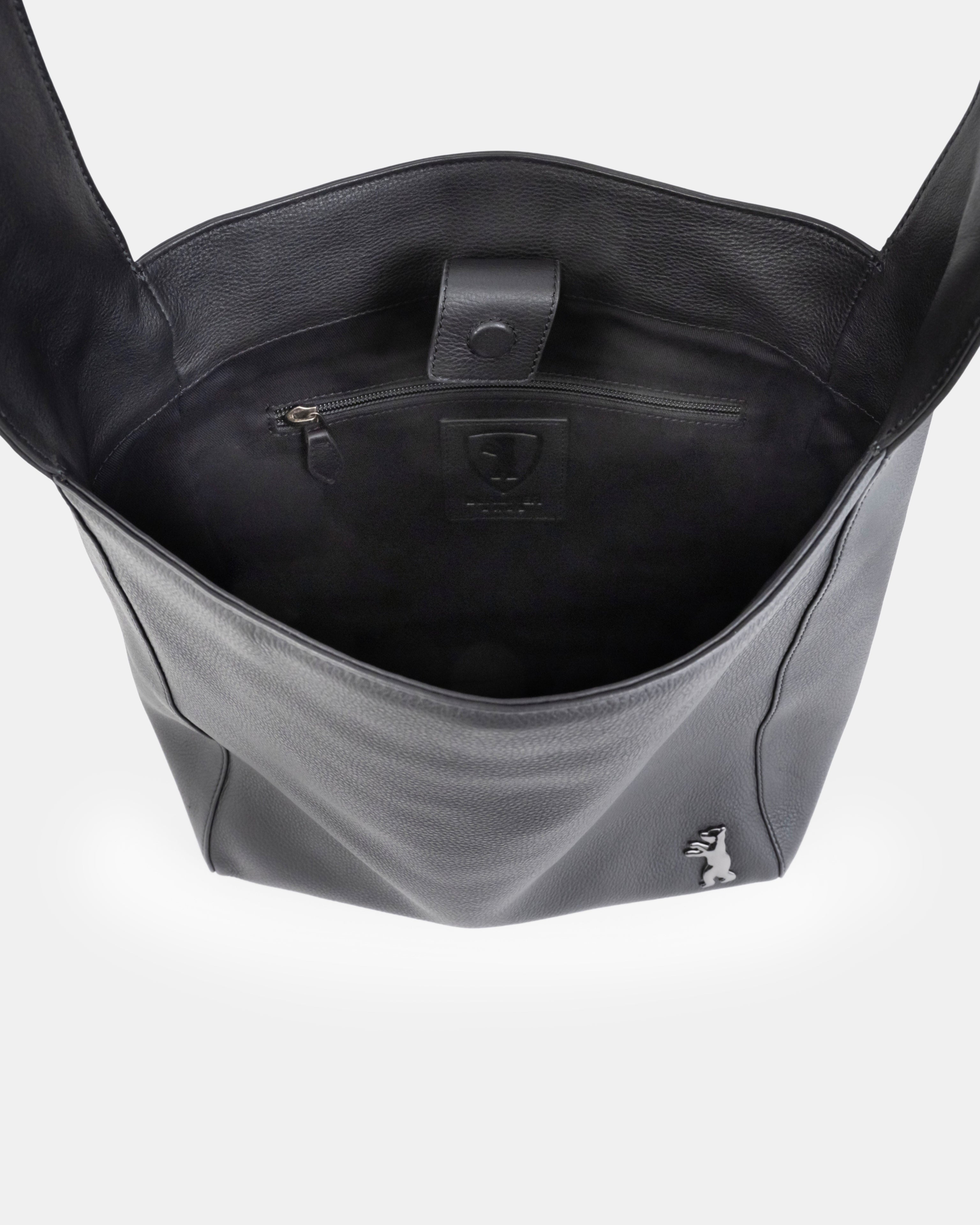 berliner-bags-atlanta-sac-shopper-noir-m-tallis-cuir image 6