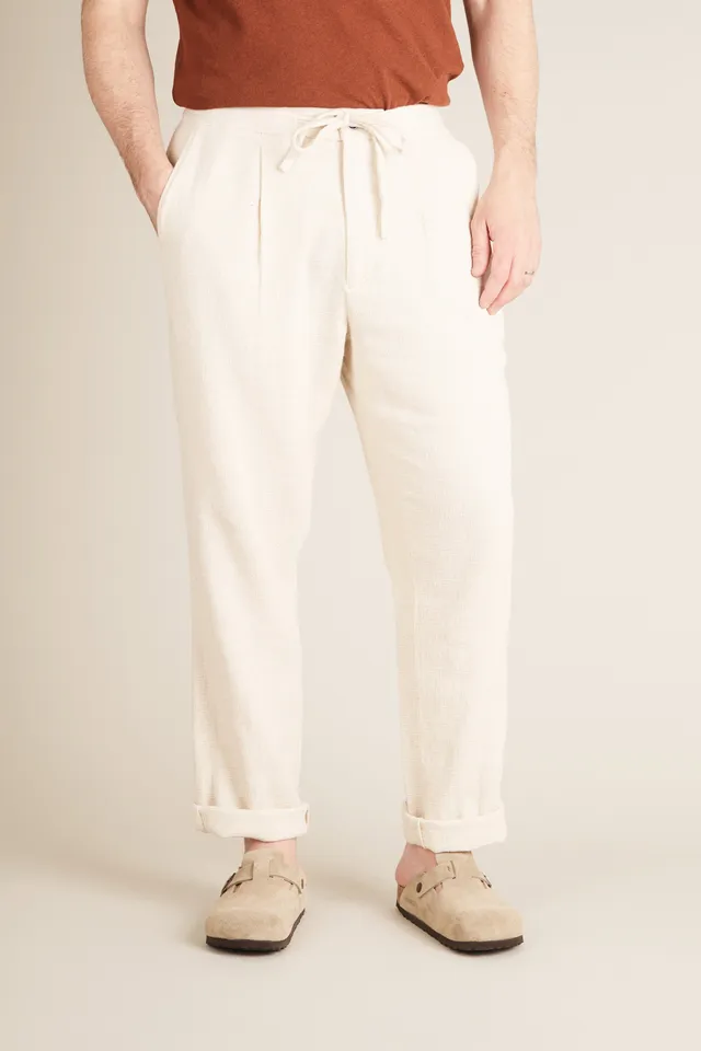 le-pantalon-jogpant-a-r-jogpant-cru-coton-lin image 1
