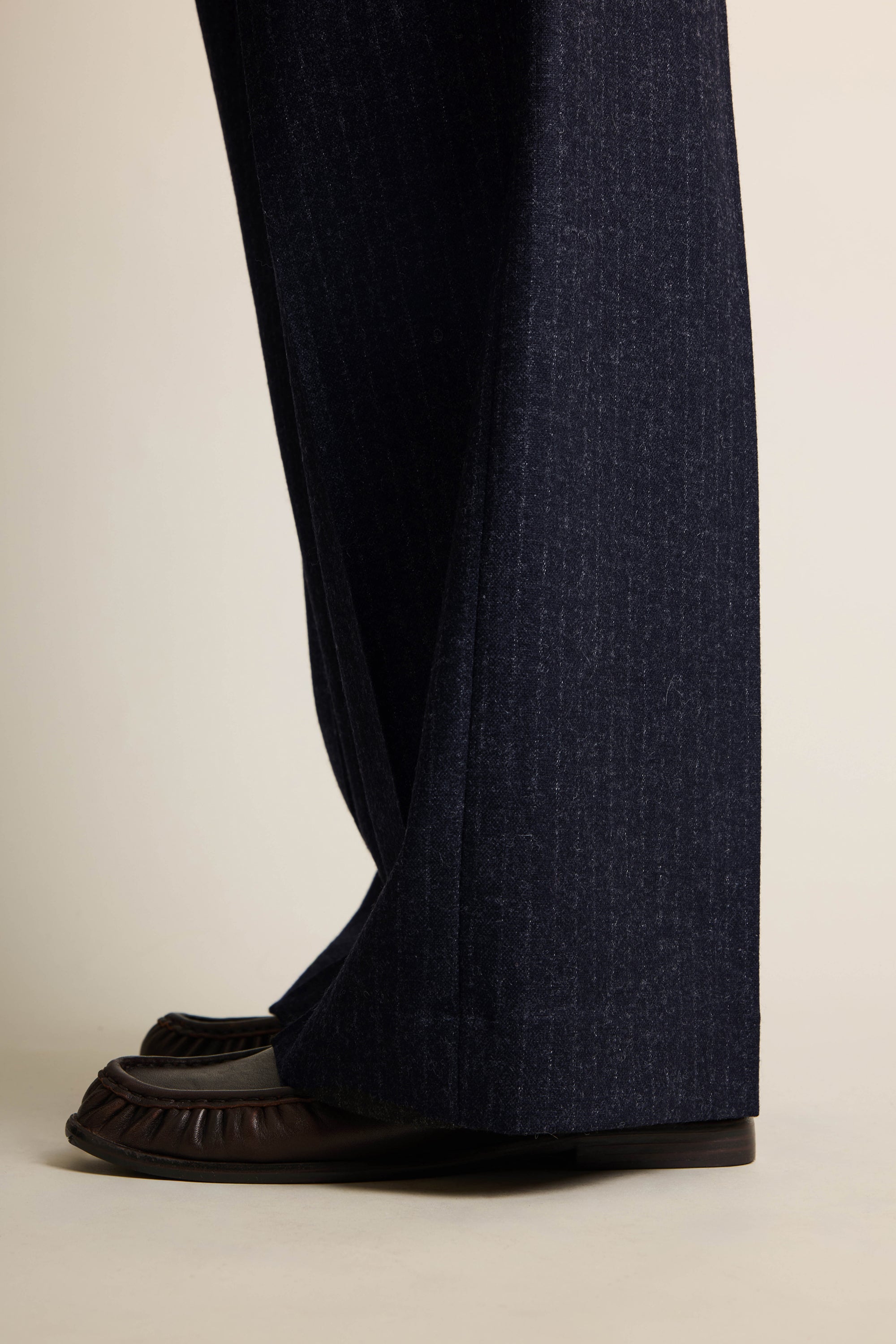le-pantalon-palazzo-ray-pantalon-flanelle-homme-bleu-marine-large image 5