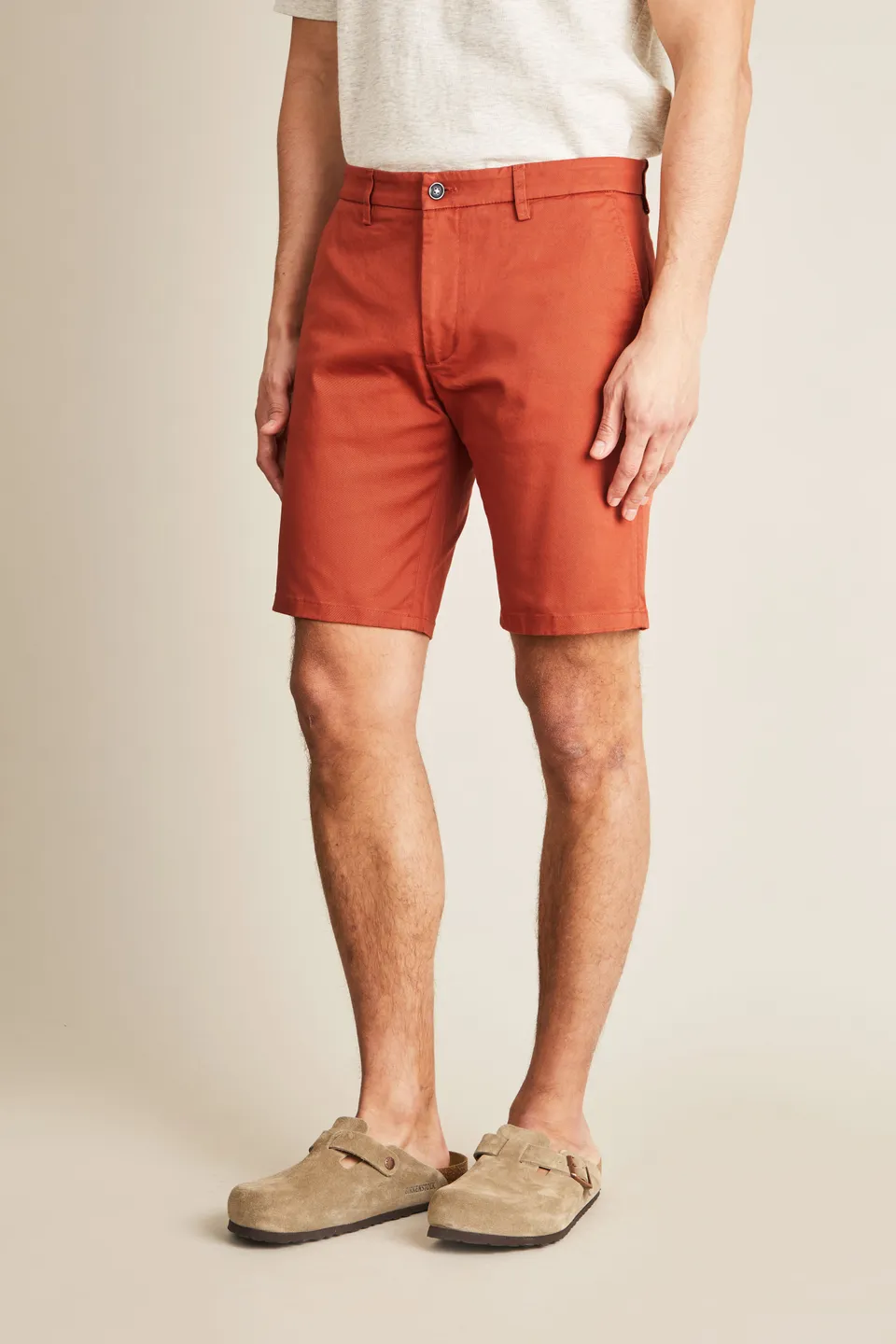 le-pantalon-bermuda-tomette-bermuda-homme-coton-stretch image 1