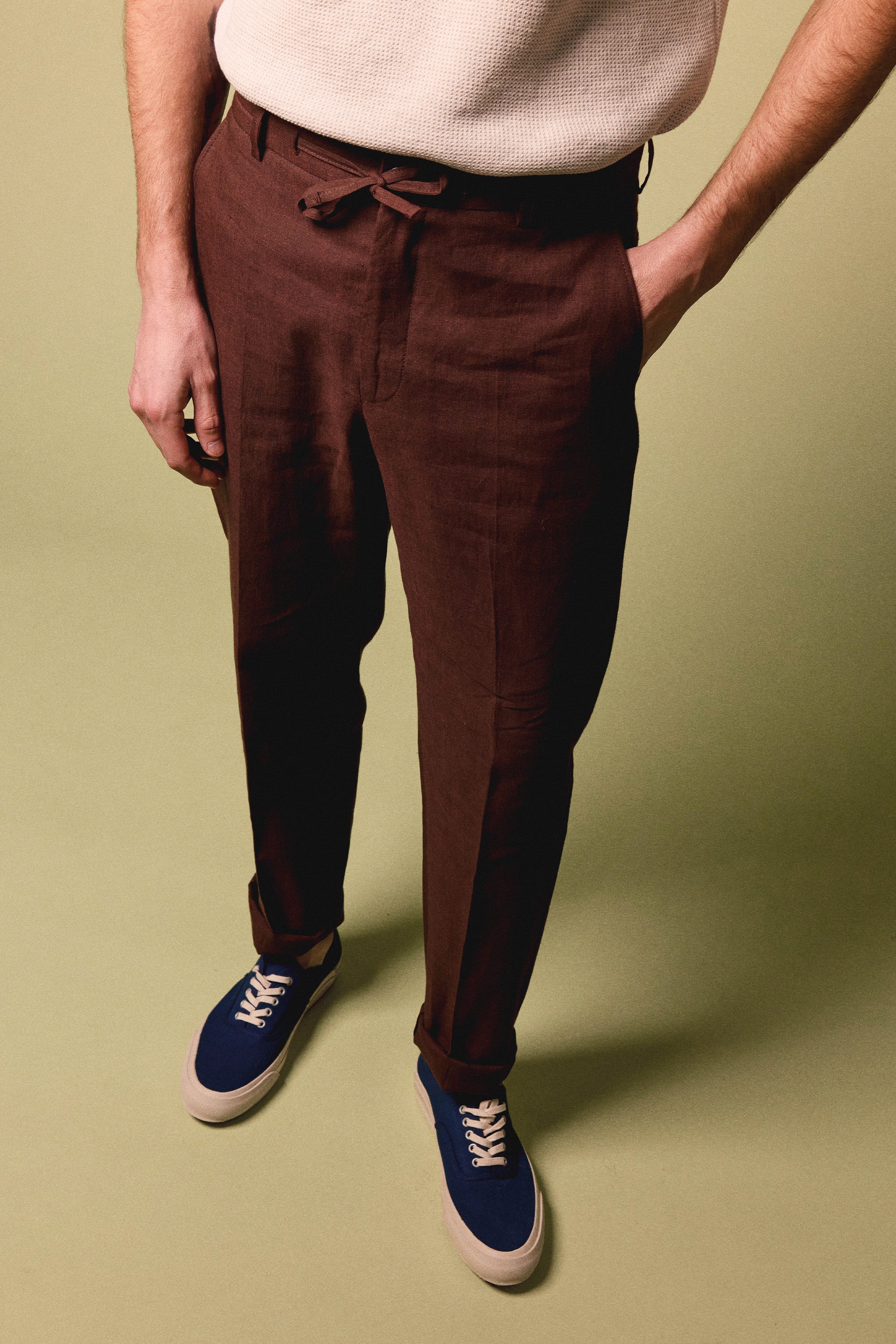le-pantalon-chinos-homme-fm-lplc-4-pantalon-lin-b-ne-coton image 4