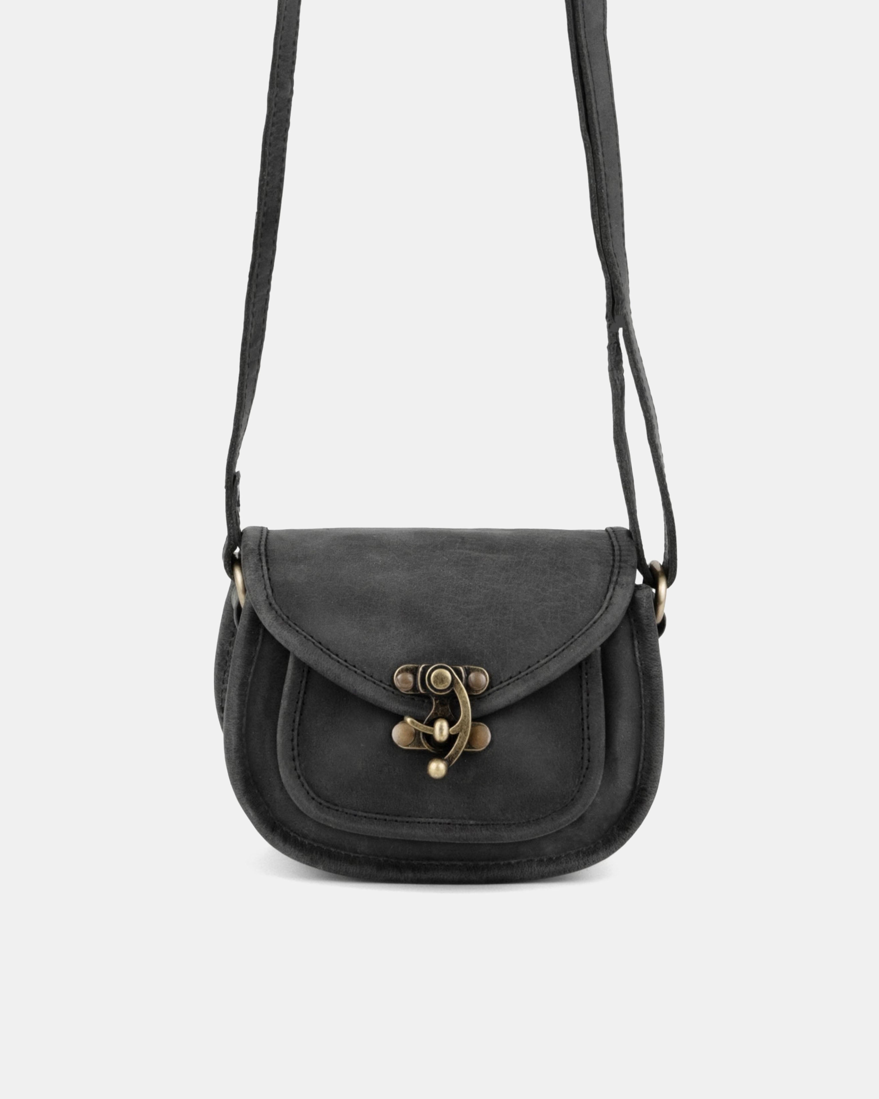berliner-bags-valencia-sac-bandouli-re-gris-fonc-cuir image 4