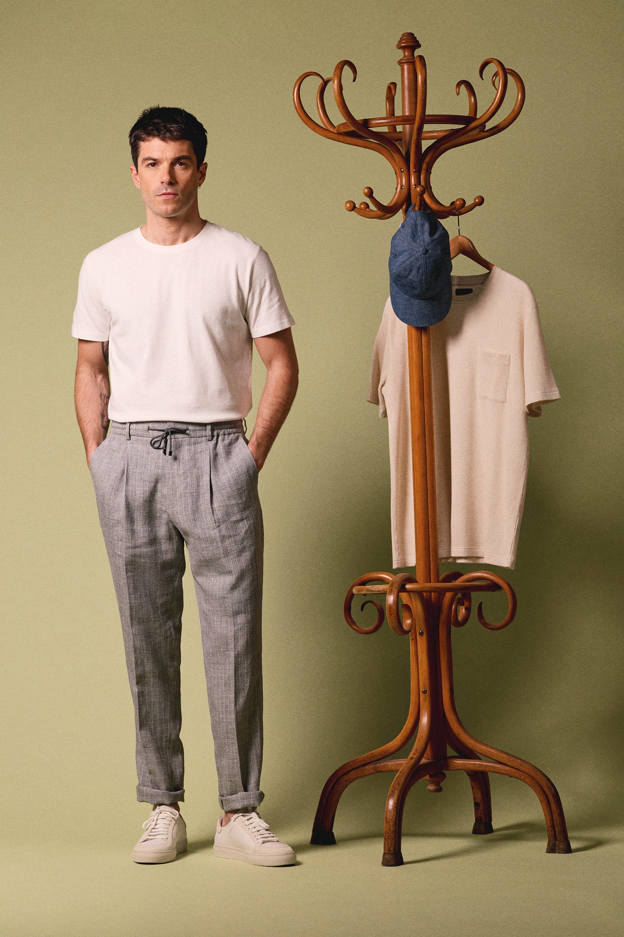 le-pantalon-jogpant-lin-coton-ray-gris-jogging-lin image 4