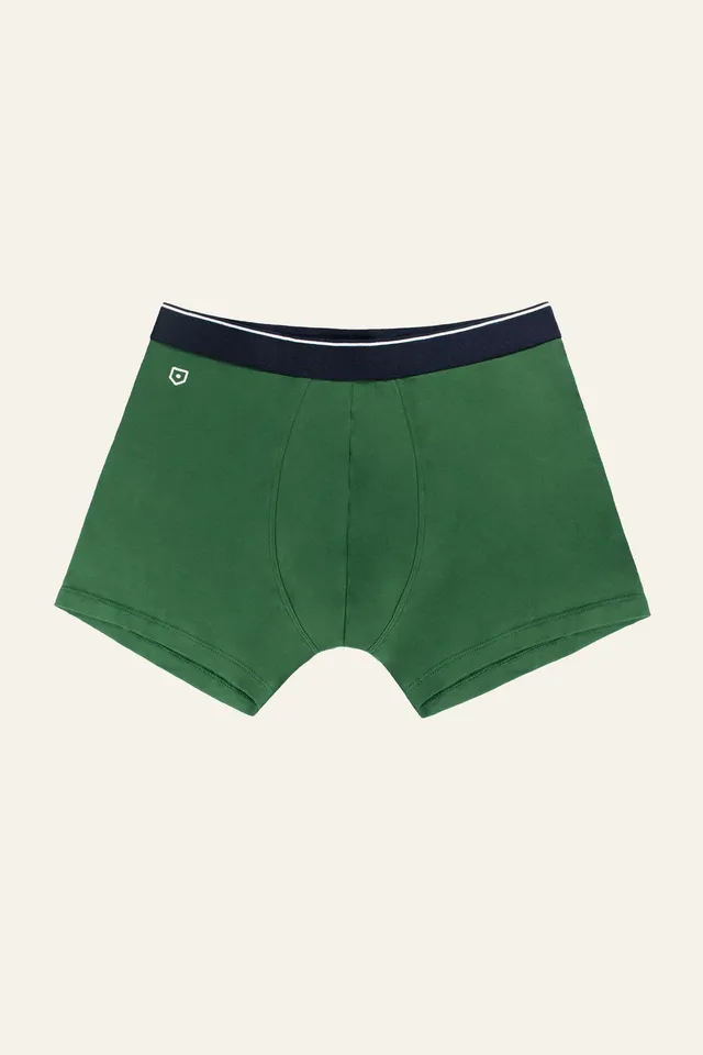 le-pantalon-boxer-vert-cale-on-homme-coton-portugal image 1