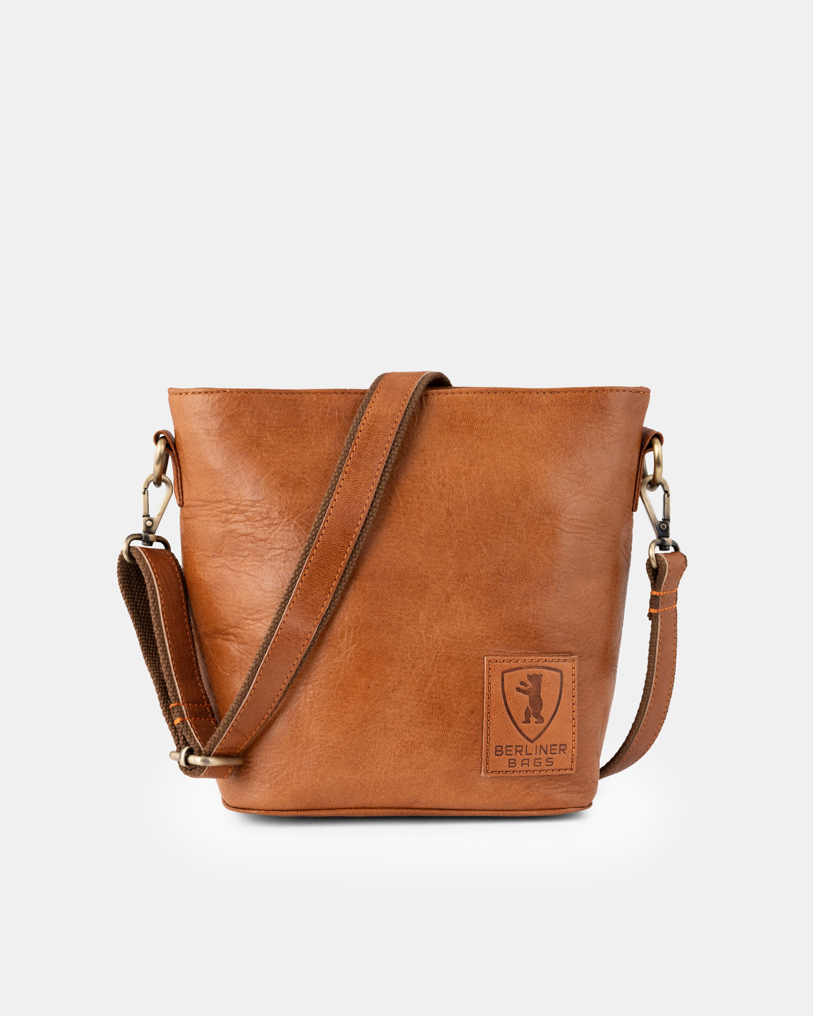 berliner-bags-madison-sac-seau-marron-vintage-cuir image 2