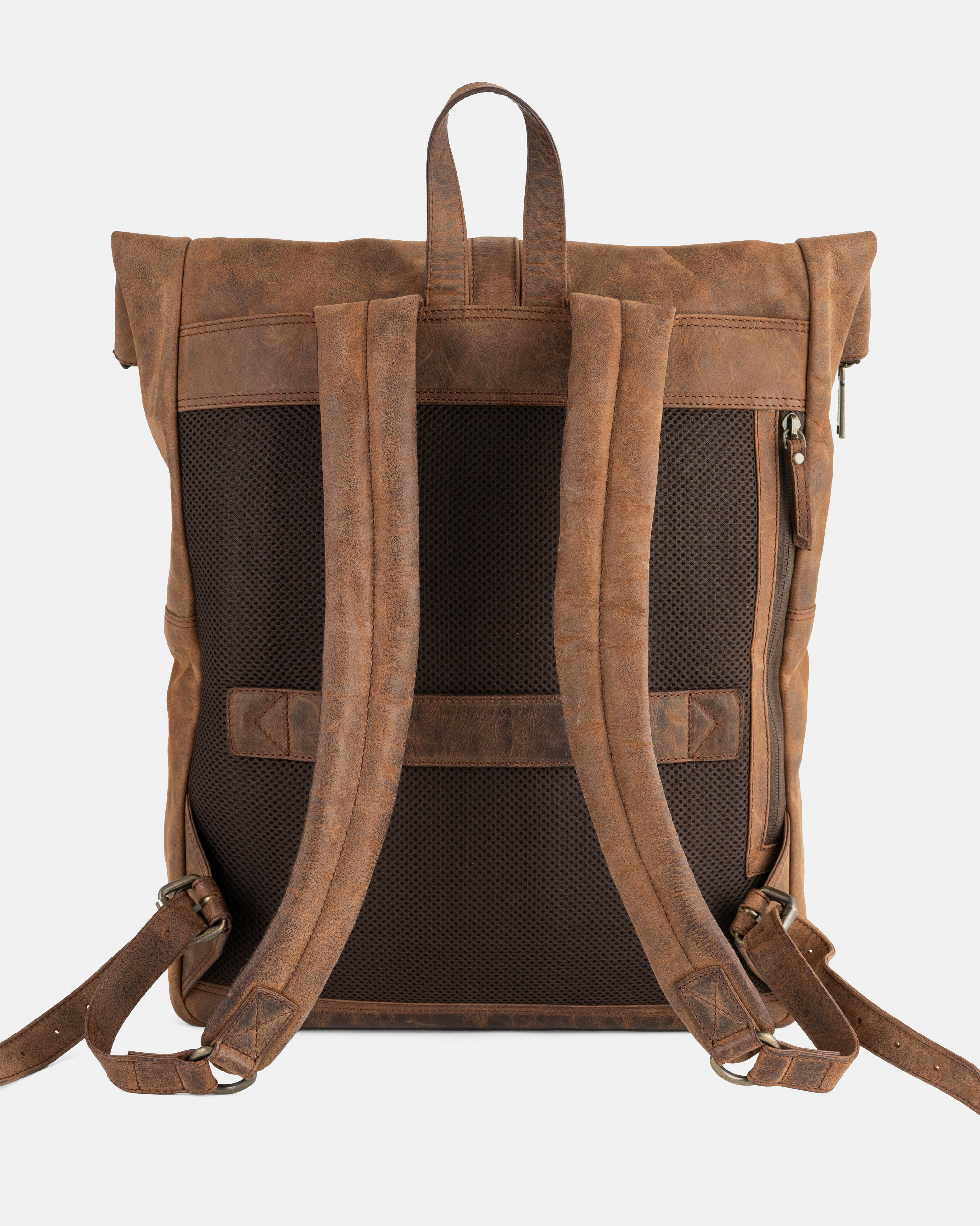 berliner-bags-utrecht-xl-sac-dos-cuir-earth-vintage image 5