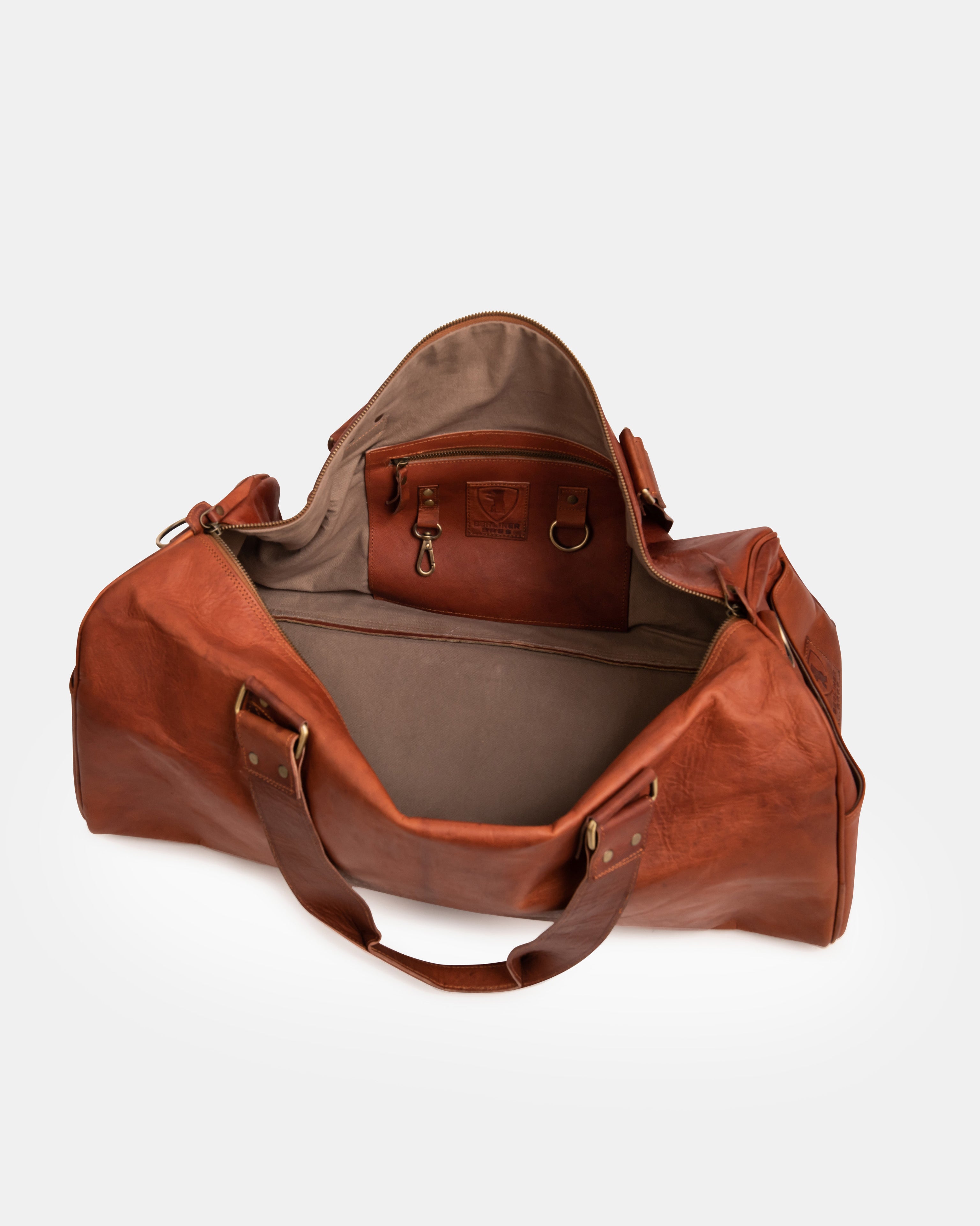 berliner-bags-oslo-sac-de-voyage-cuir-compartiment-chaussures image 4