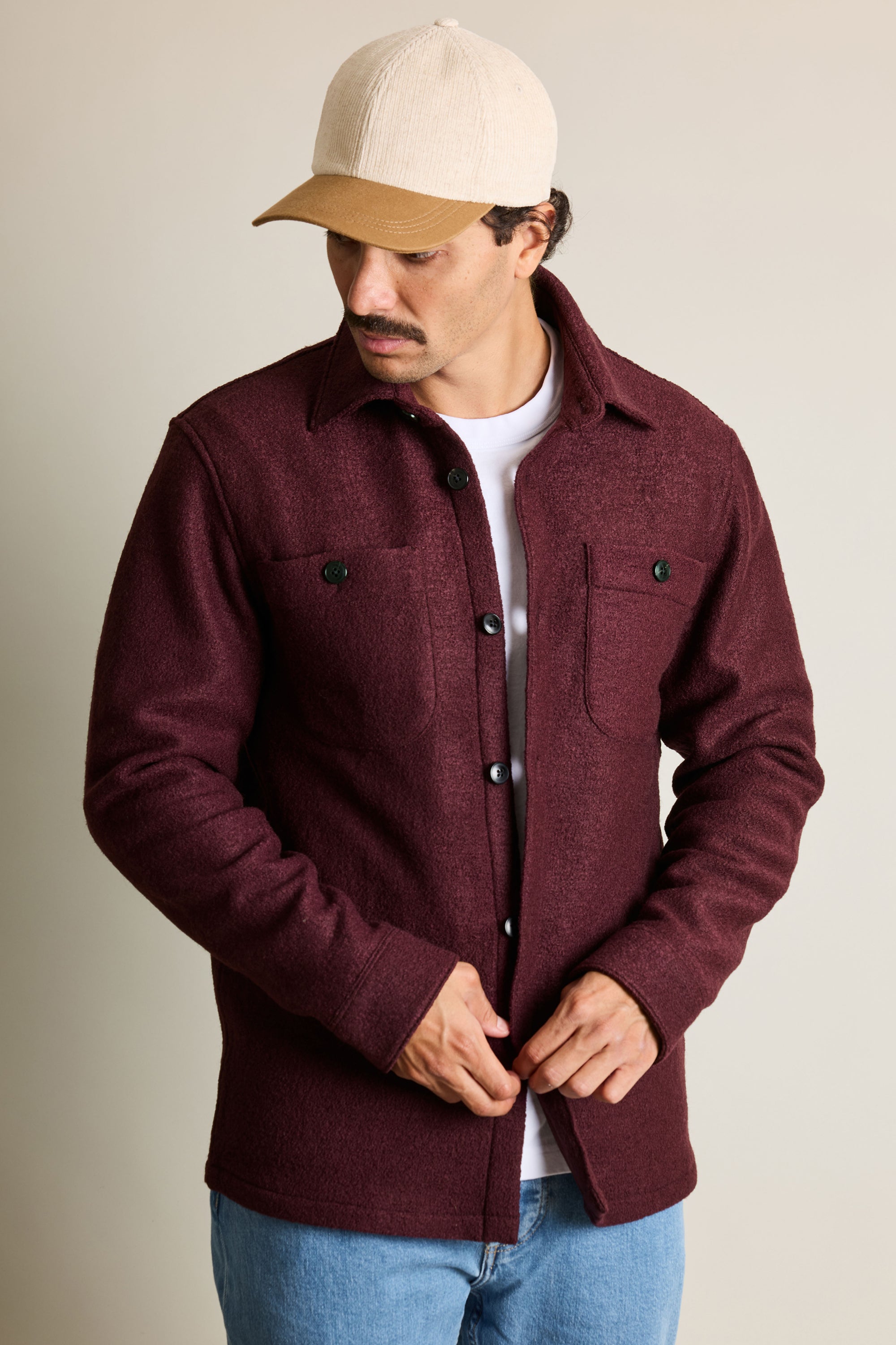 le-pantalon-overshirts-homme-surchemise-laine-surchemise-lie-de-vin image 6
