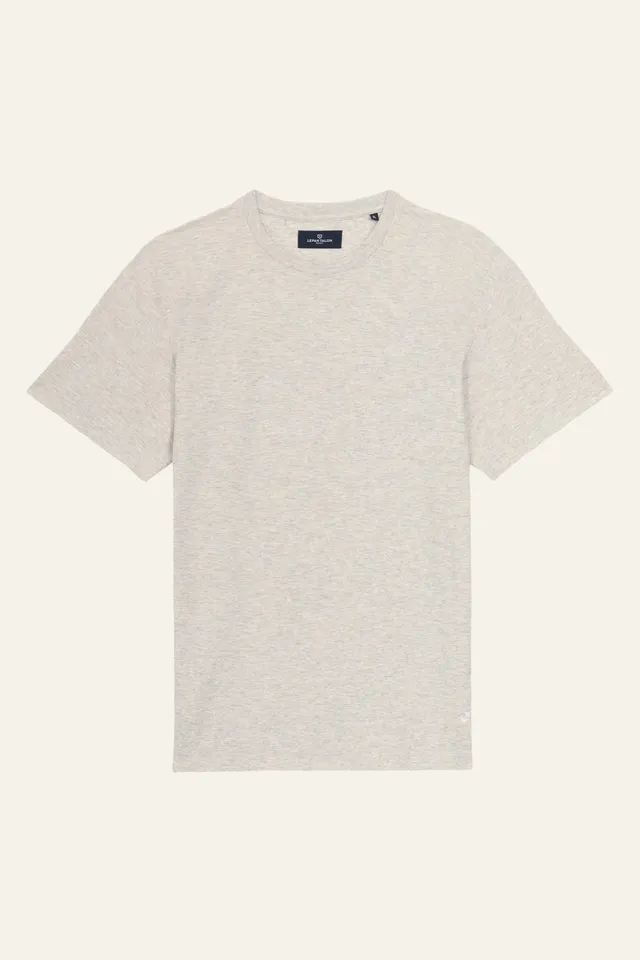 le-pantalon-t-shirts-homme-tee-shirt-textur-gris-clair image 1