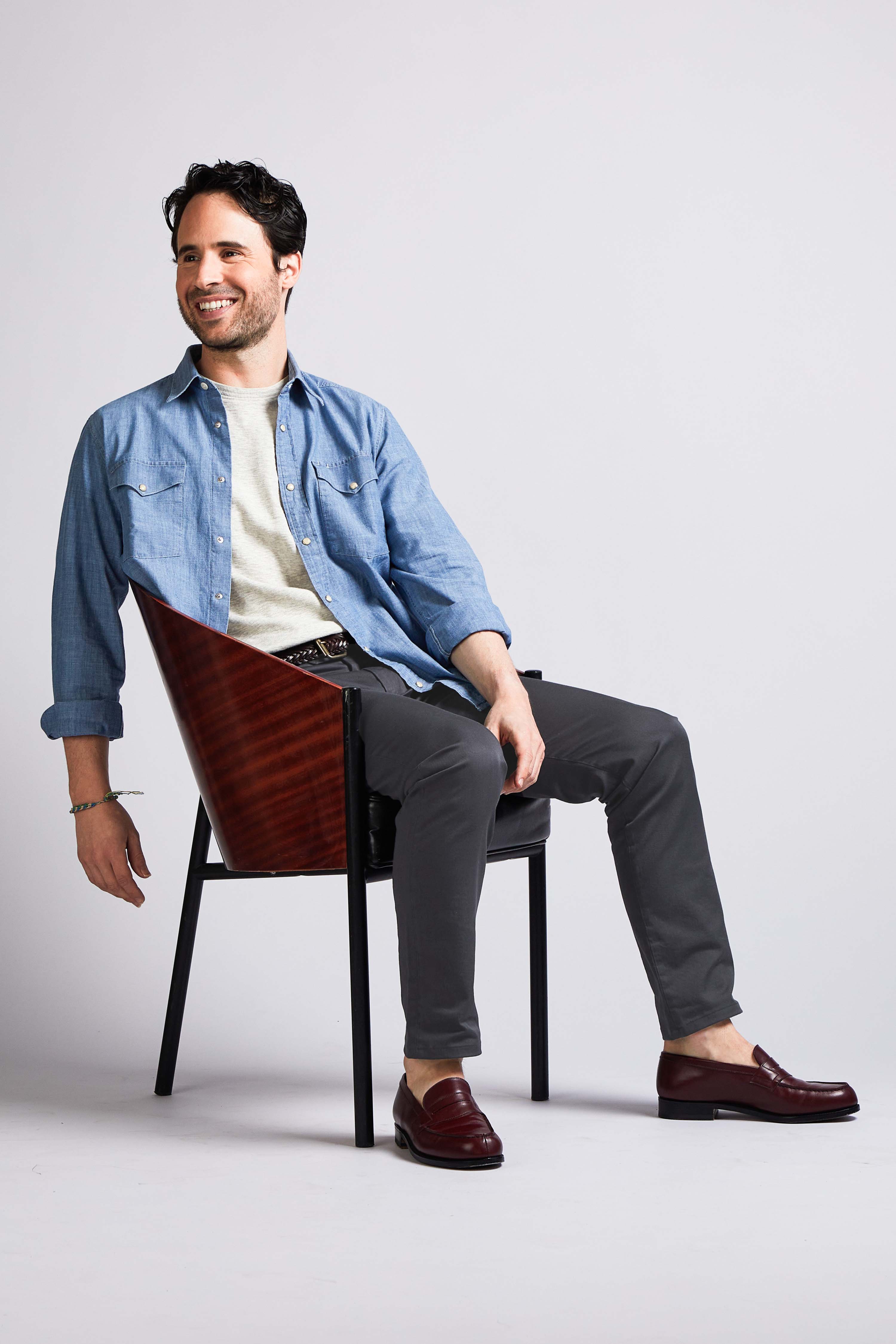 le-pantalon-chinos-homme-fm-lpc-27-pantalon-gris-anthracite image 8