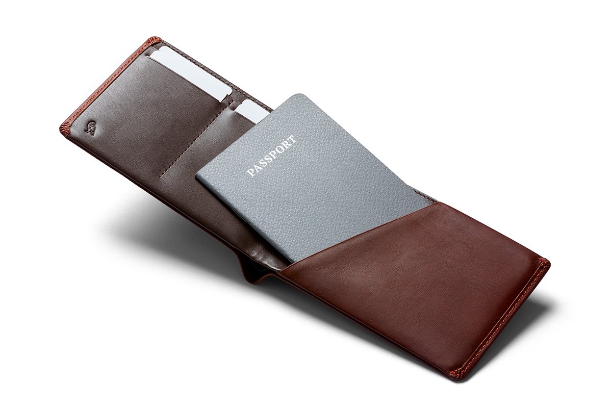 bellroy-travel-wallet-portefeuille-voyage-cocoa-cuir-rfid image 3