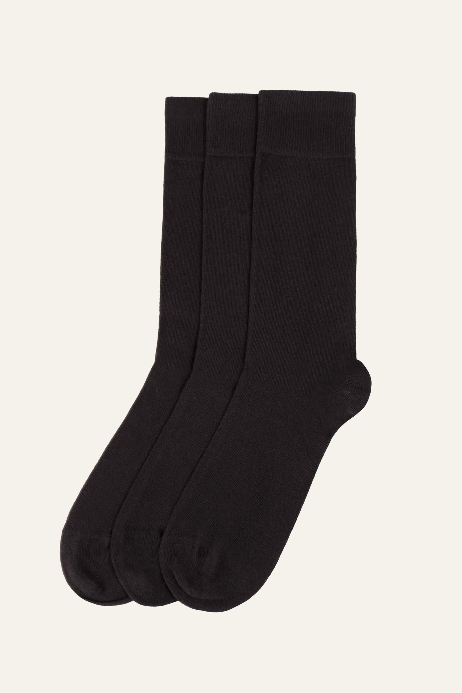 le-pantalon-accessoires-homme-pack-3-chaussettes-noires image 1
