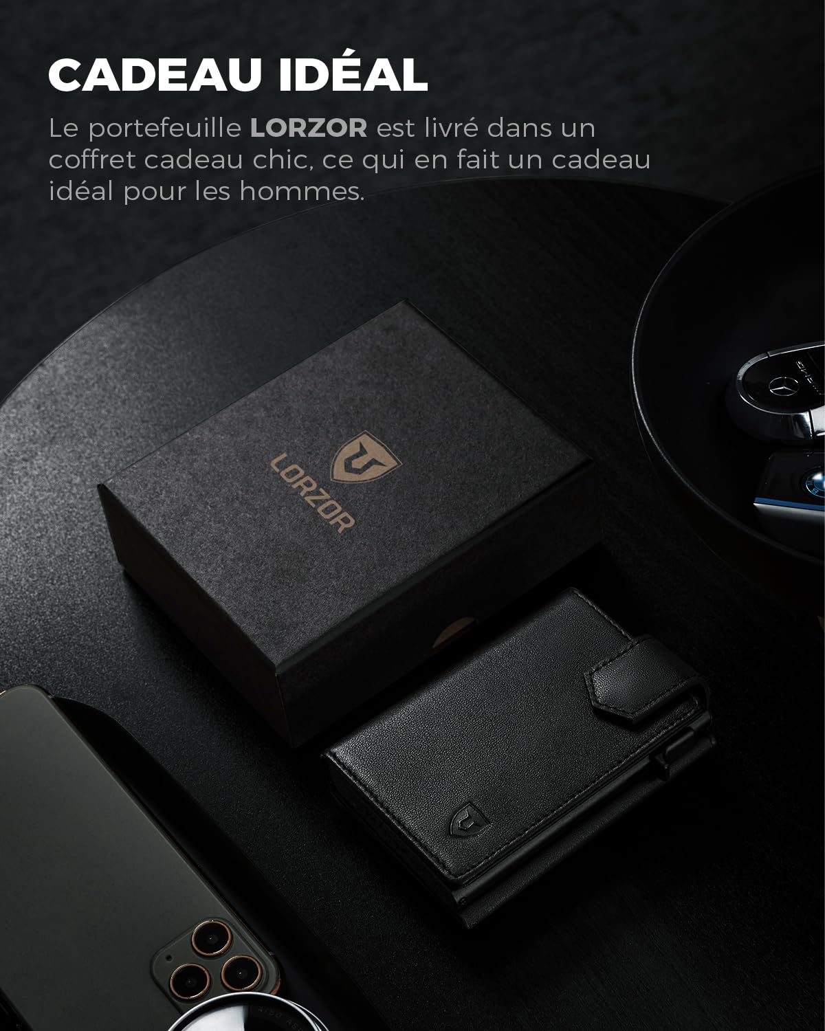 lorzor-leather-wallet-portefeuille-cuir-noir-10-cartes-rfid image 7