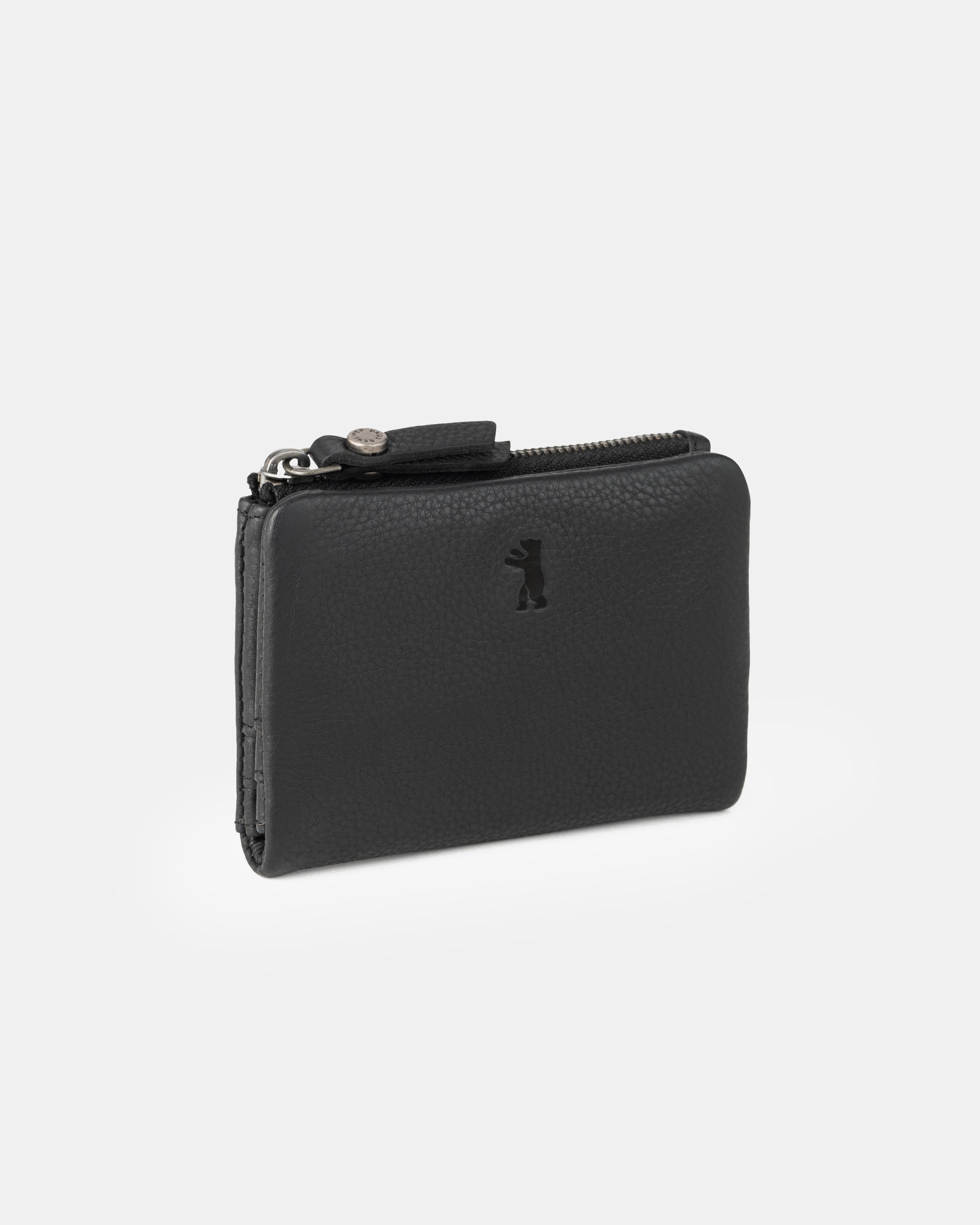 berliner-bags-cleo-portefeuille-femme-zipp-noir-rfid image 1