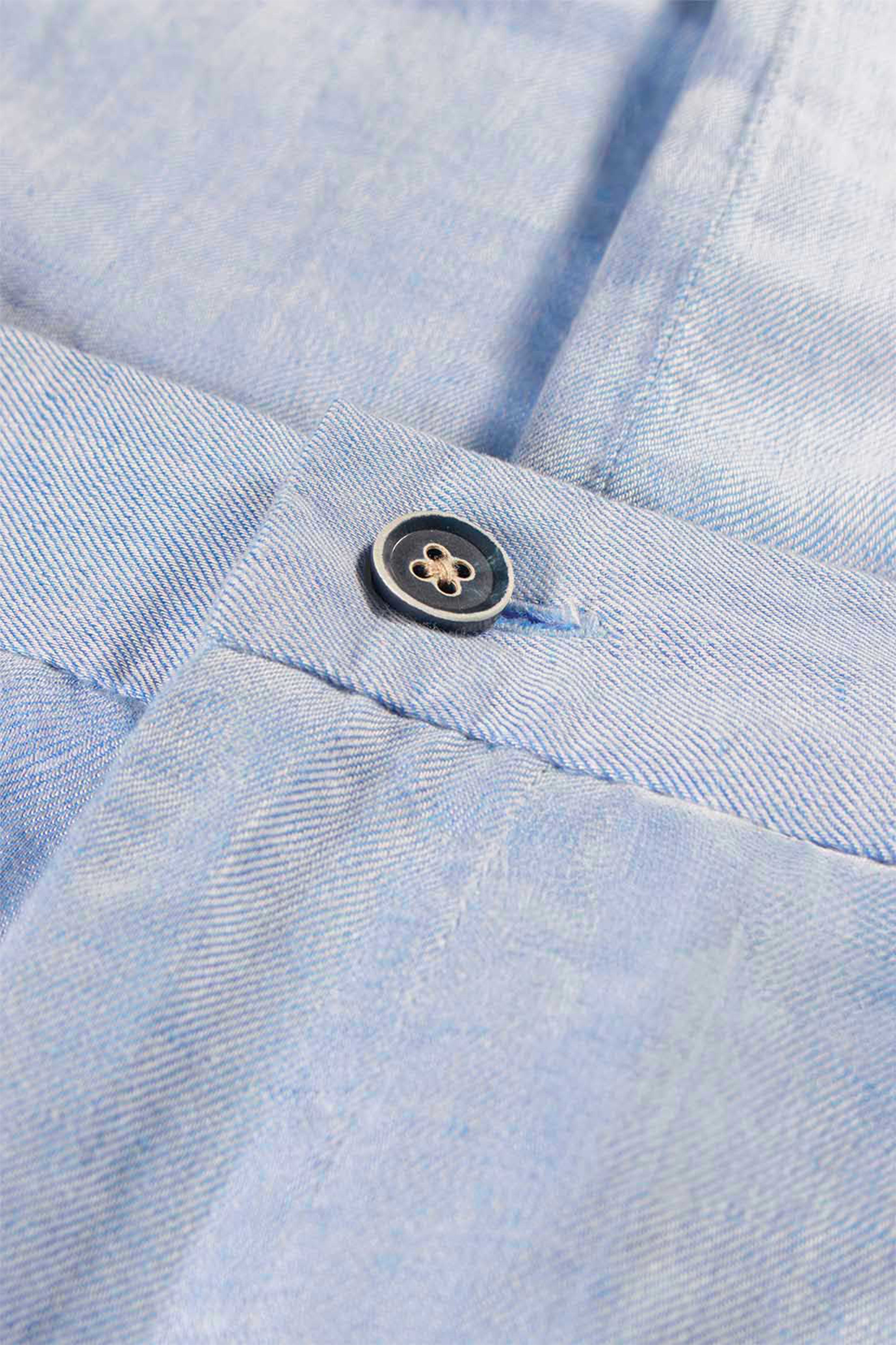 le-pantalon-pantalons-pinces-pantalon-l-ger-bleu-ciel-lin image 6
