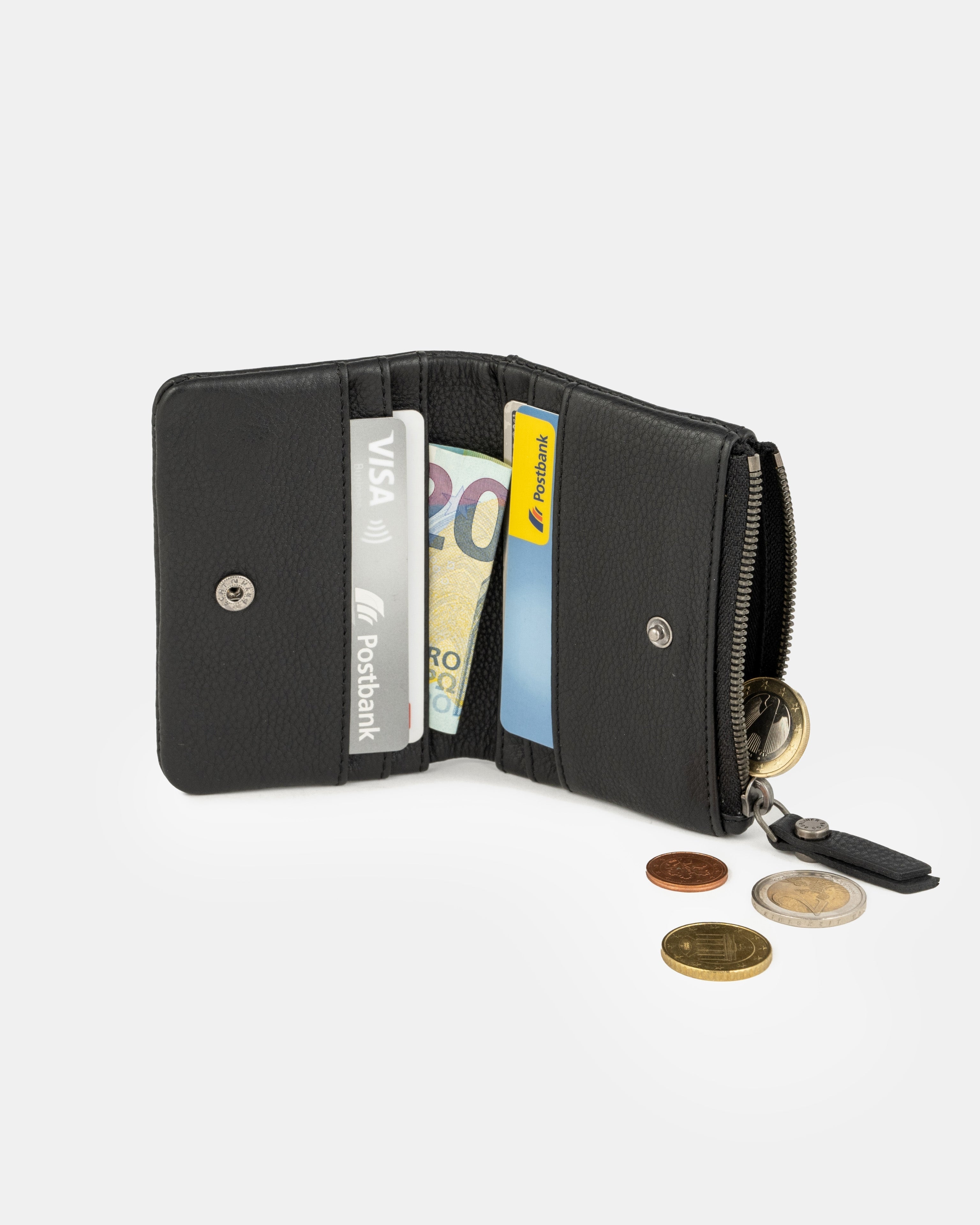berliner-bags-cleo-portefeuille-femme-zipp-noir-rfid image 4
