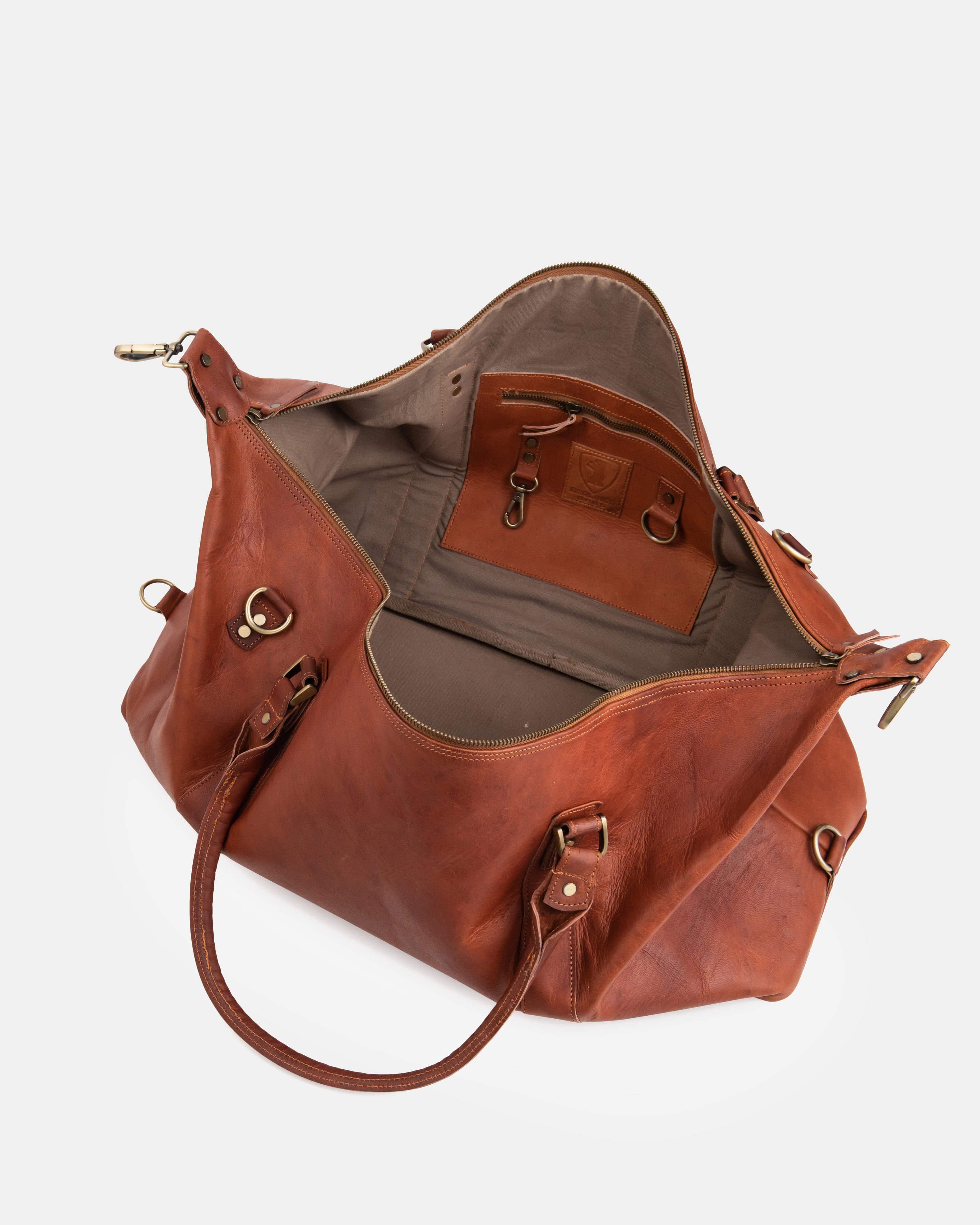 berliner-bags-m-nchen-sac-de-voyage-marron-vintage-cabine image 7