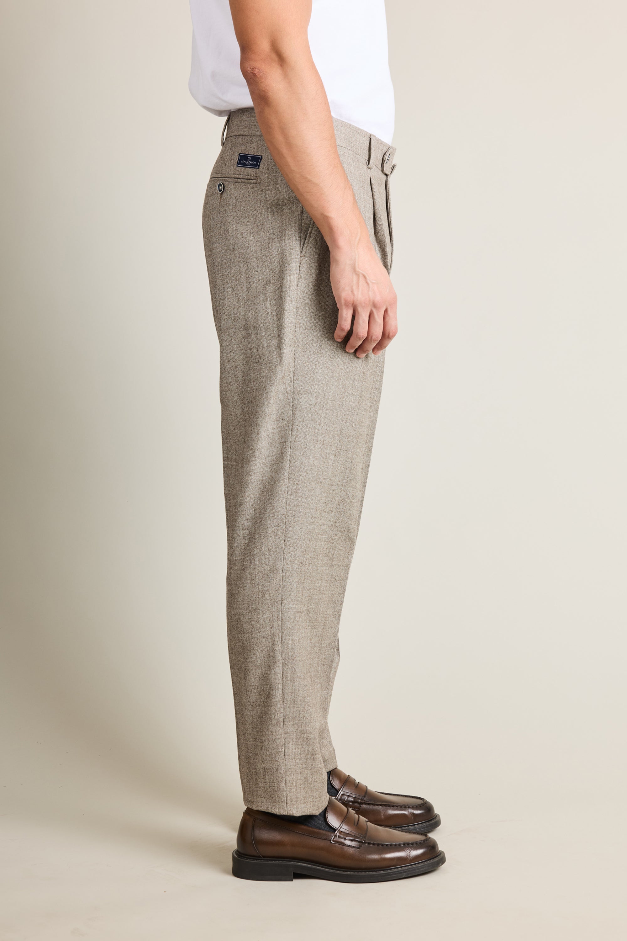 le-pantalon-pantalon-pinces-flanelle-greige-laine-vierge image 6
