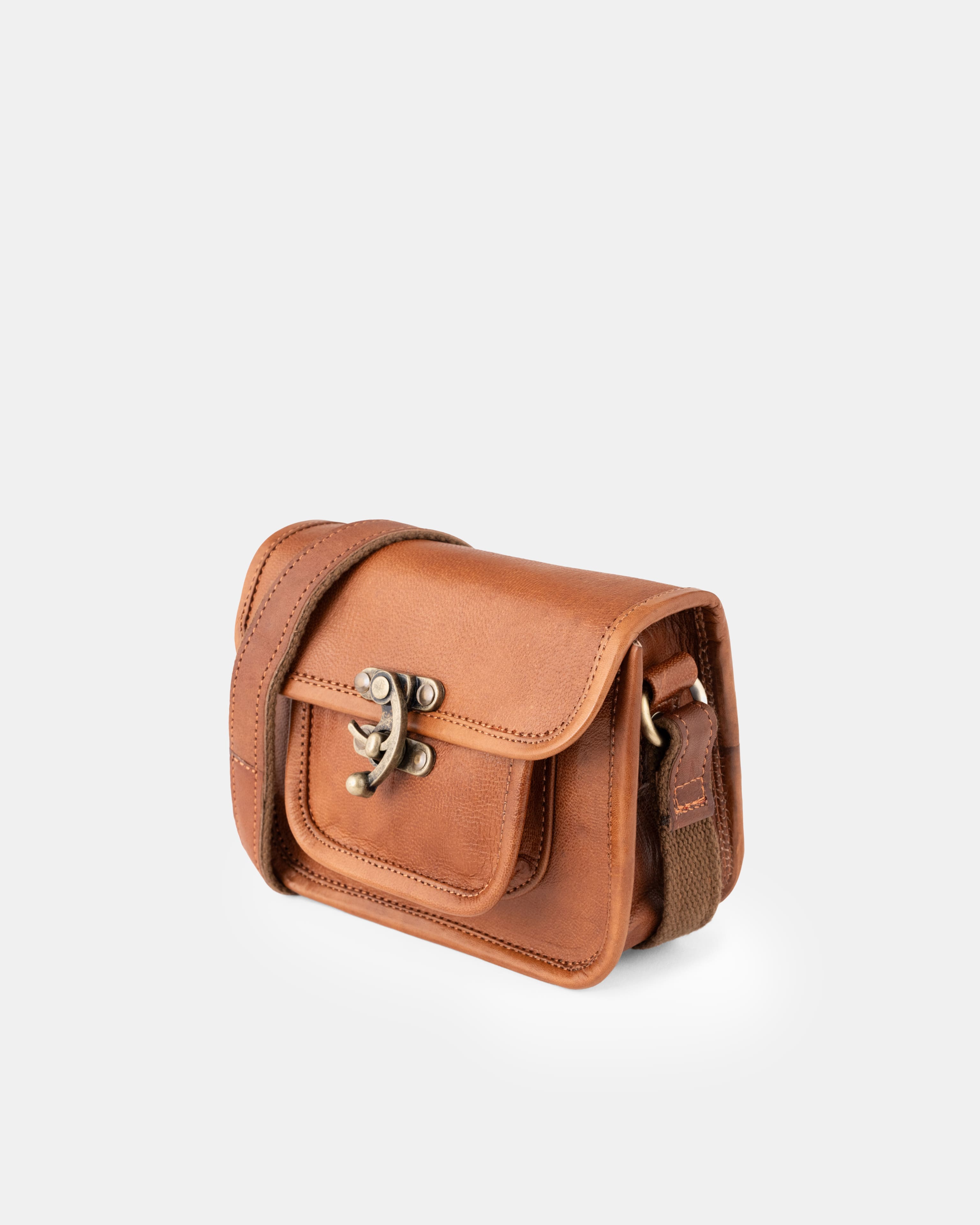 berliner-bags-helena-xs-sac-bandouli-re-cuir-marron-vintage image 3