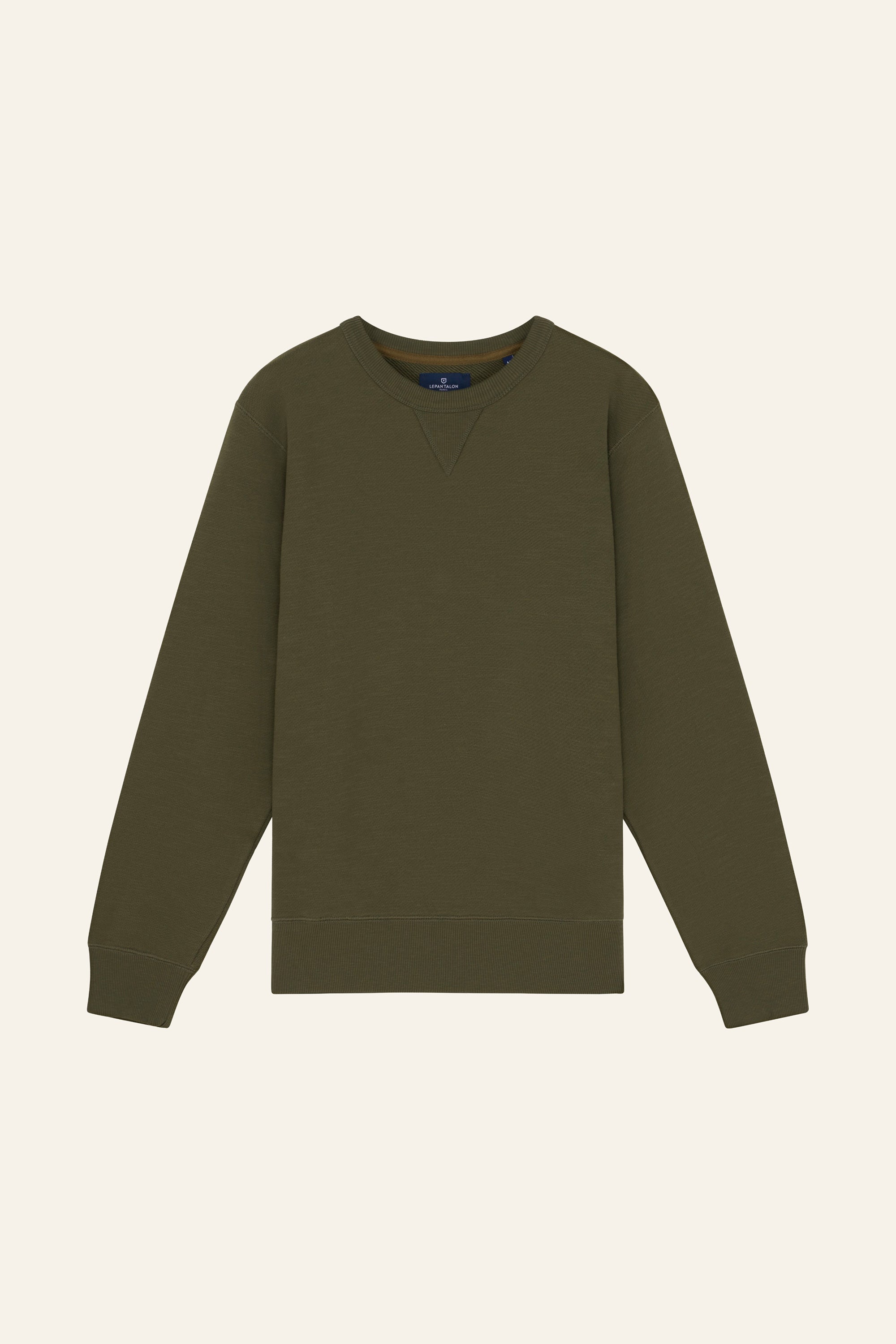 le-pantalon-sweat-jasp-kaki-pull-coton-bio-homme image 1