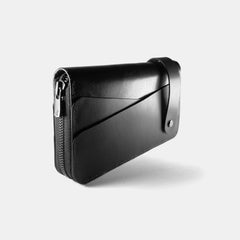 darksails-portefeuilles-zipp-s-portefeuille-zip-cuir-noir-monnaie image 2