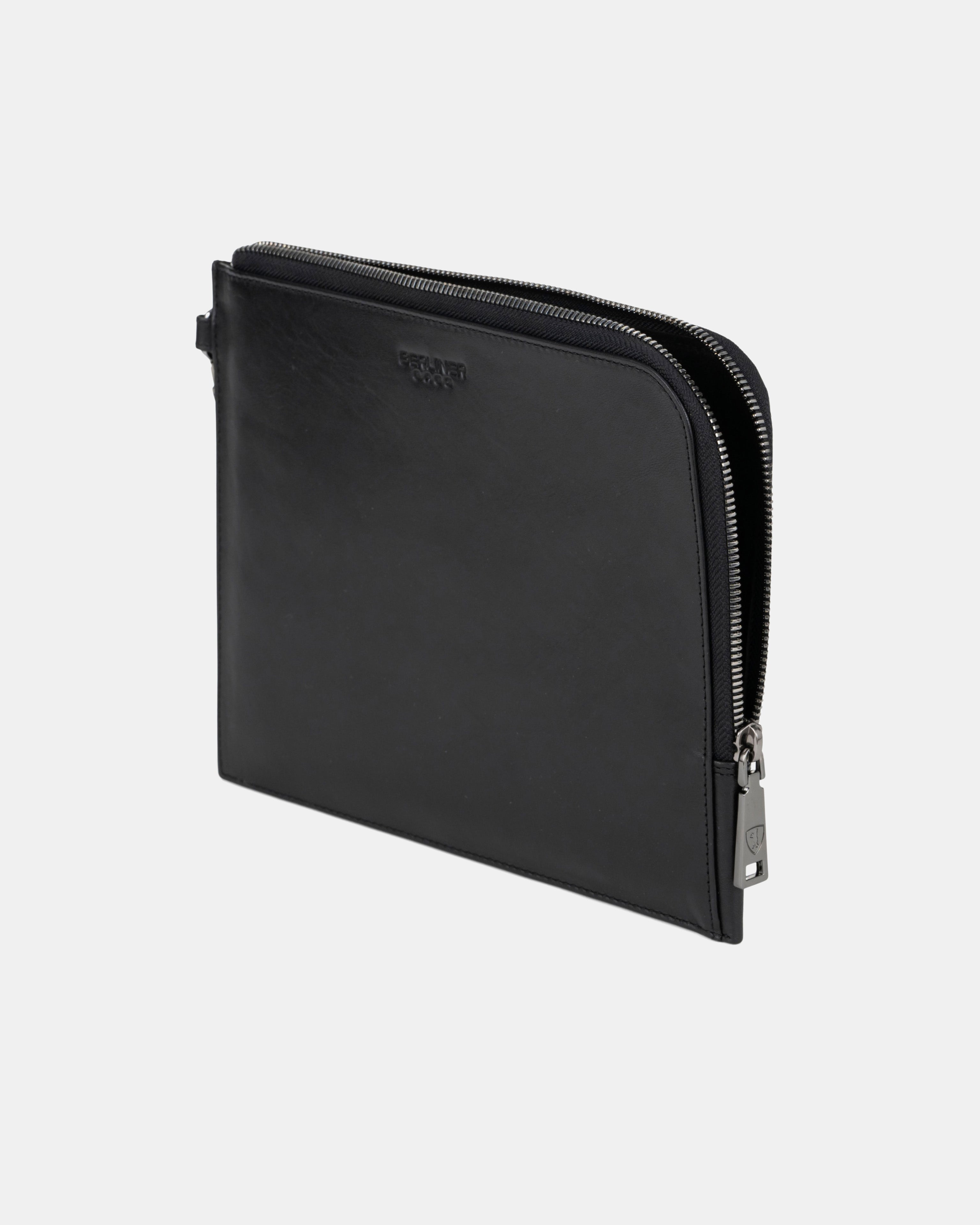berliner-bags-alex-xl-pochette-cuir-noir-documents image 4